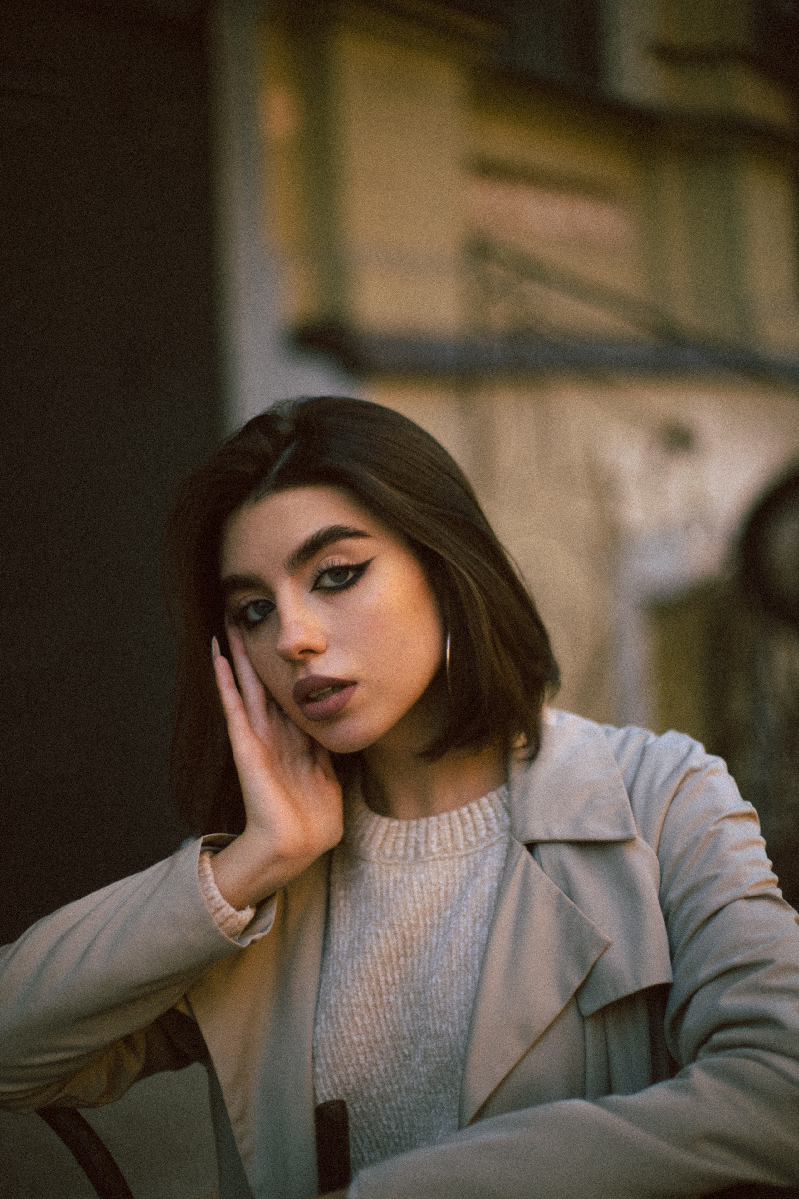 Her eyes. Обо мне