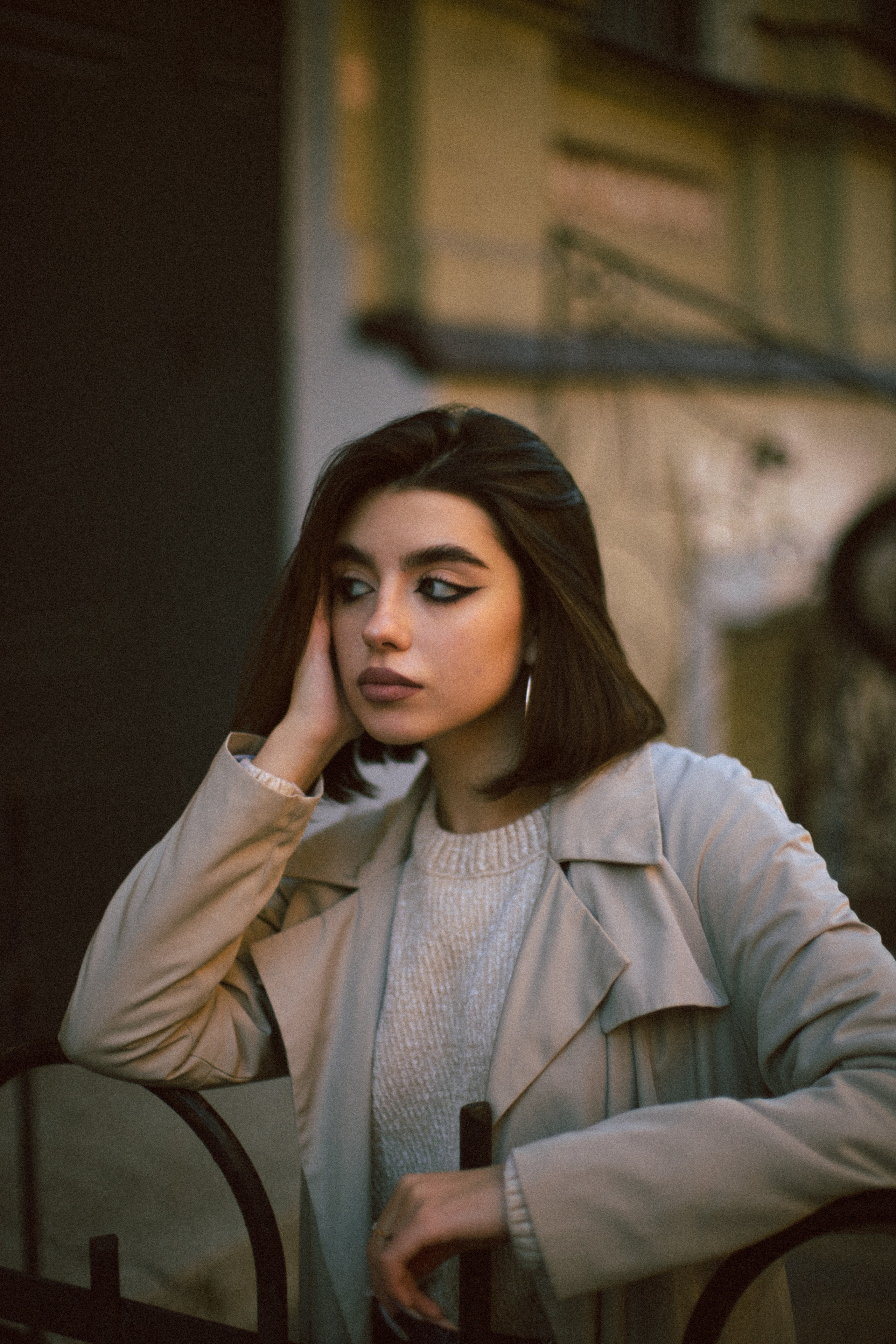 Her eyes. Обо мне