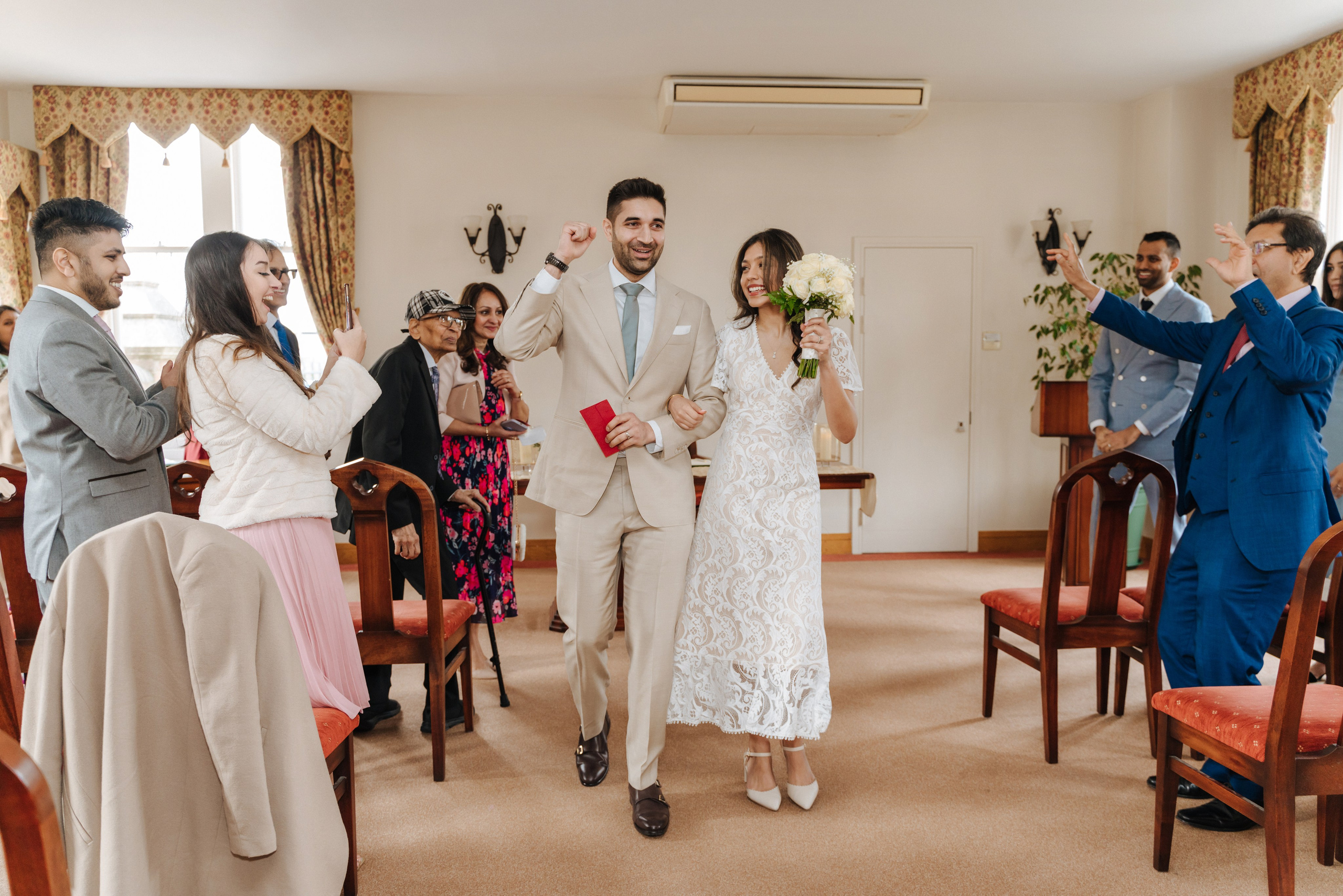 St Albans Register Office, St Albans Register Office wedding , St Albans, wedding in St Albans, civil ceremony in St Albans Register Office, small wedding, photographer for small wedding in St Albans Register Office