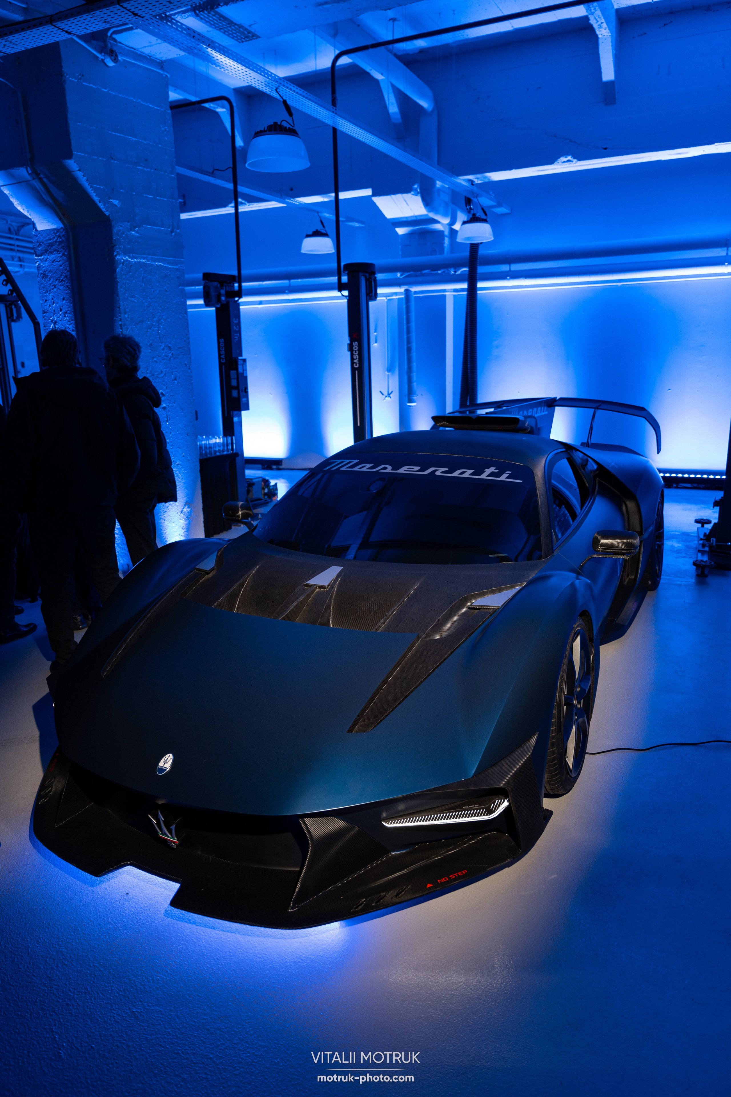 Maseratti Opening. Photographe de voitures à Paris — Vitalii Motruk