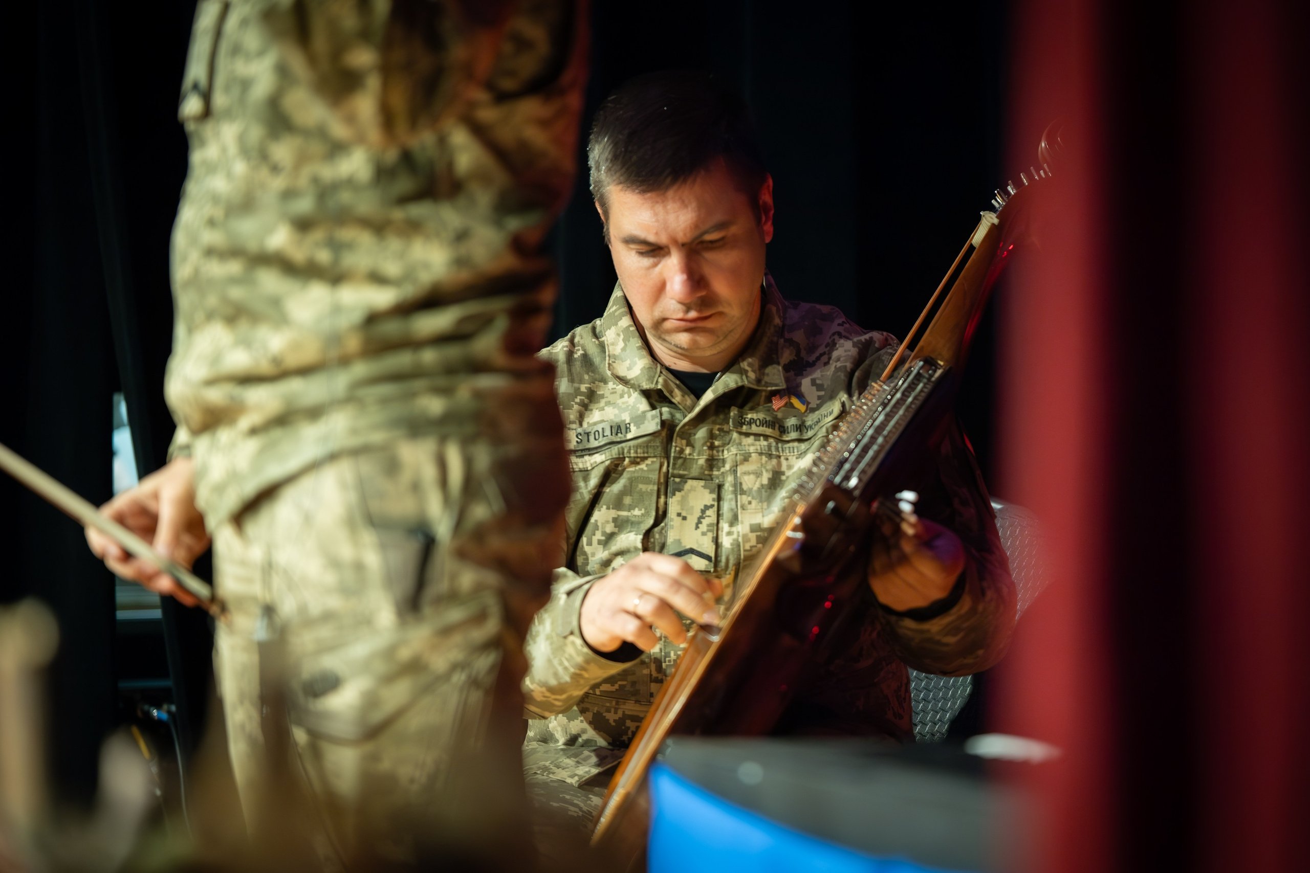 FROM THE UKRAINIAN FRONTLINE WITH THANKS. Reportage concert portrait photography in the San Francisco Bay Area