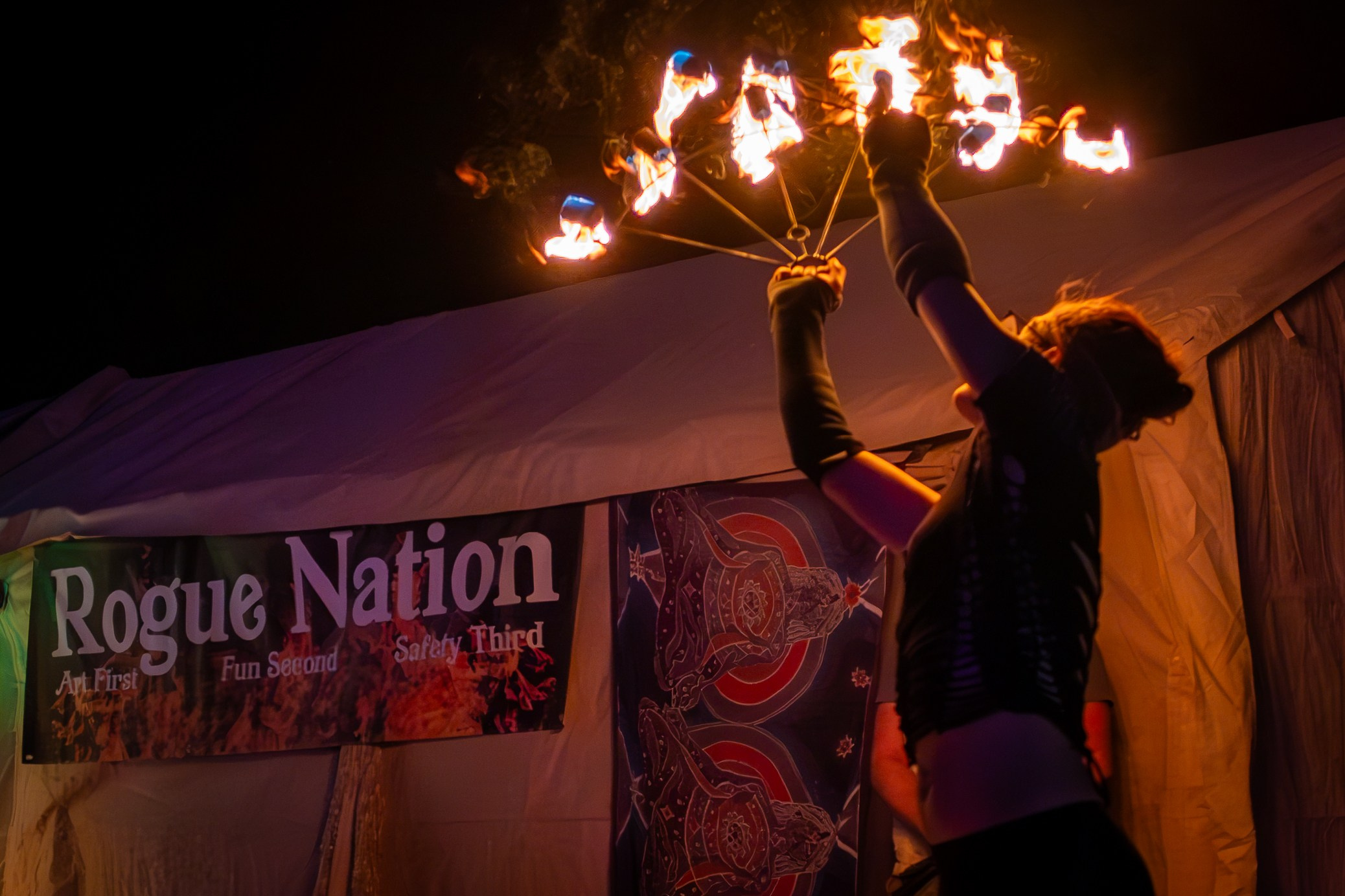 BURNING MAN 2024. Reportage concert portrait photography in the San Francisco Bay Area