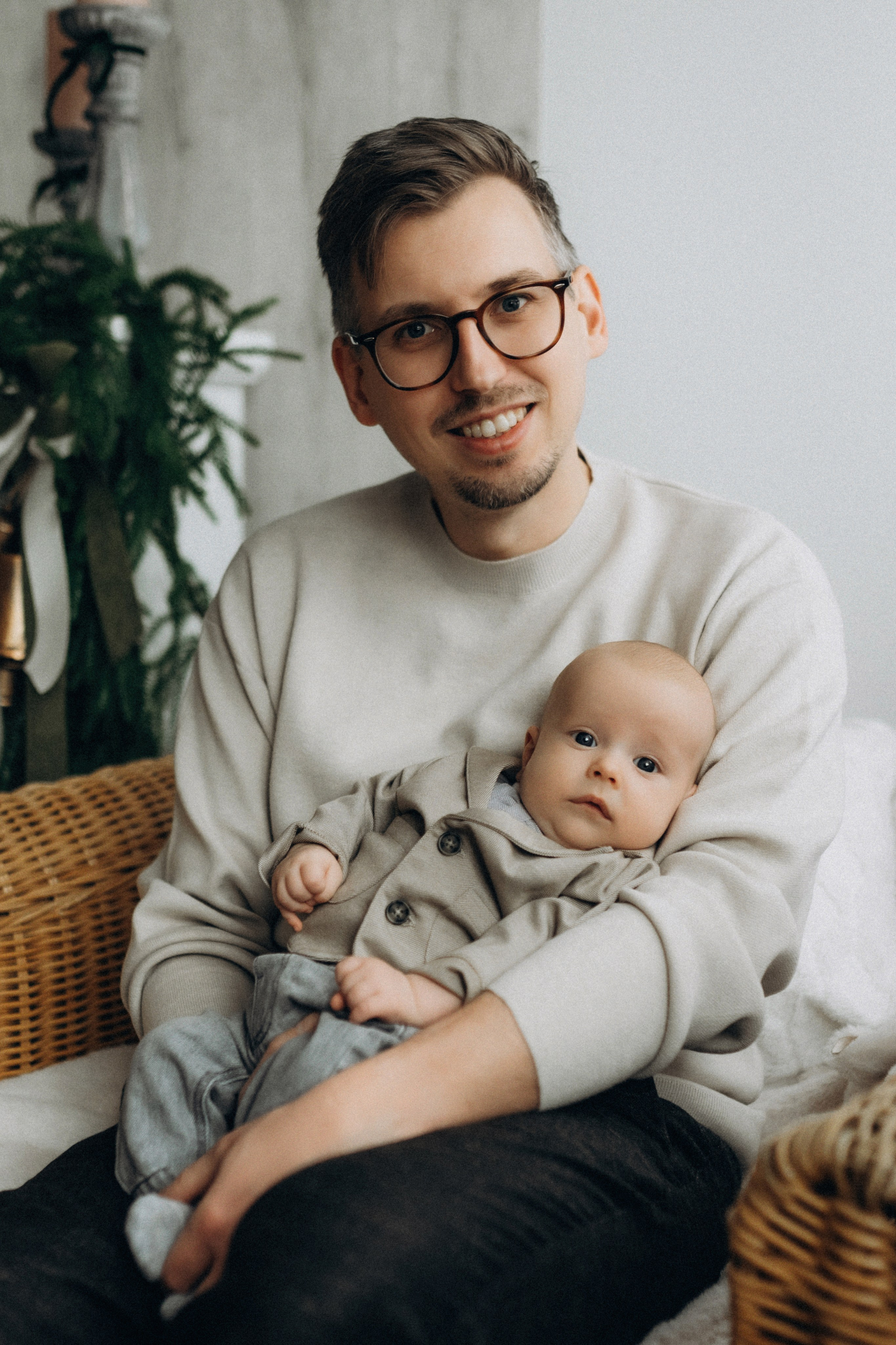 Together at Christmas. Семейный фотограф Лейпциг, Германия