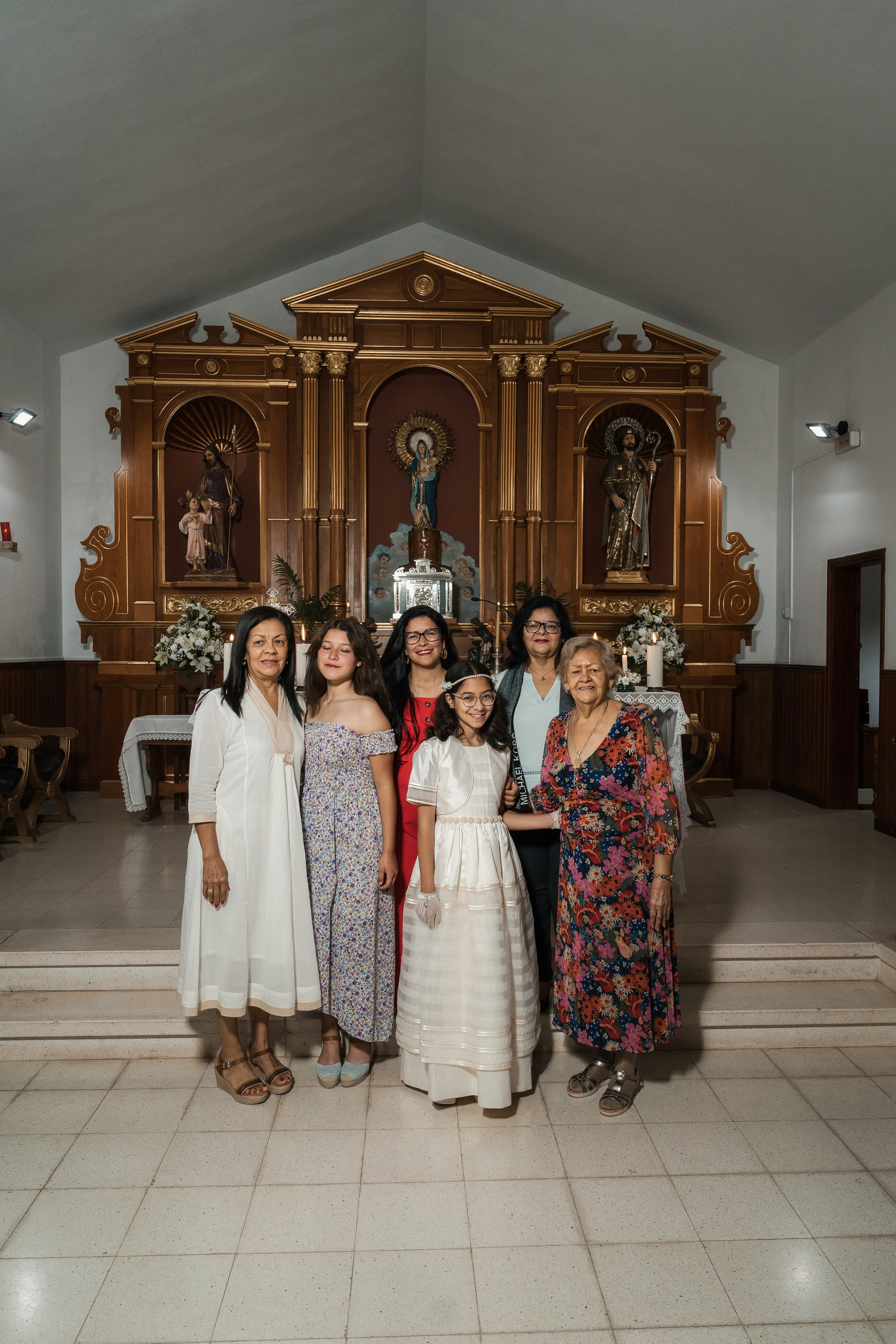 First communion. Professional photography in Tenerife Tania Bonnet