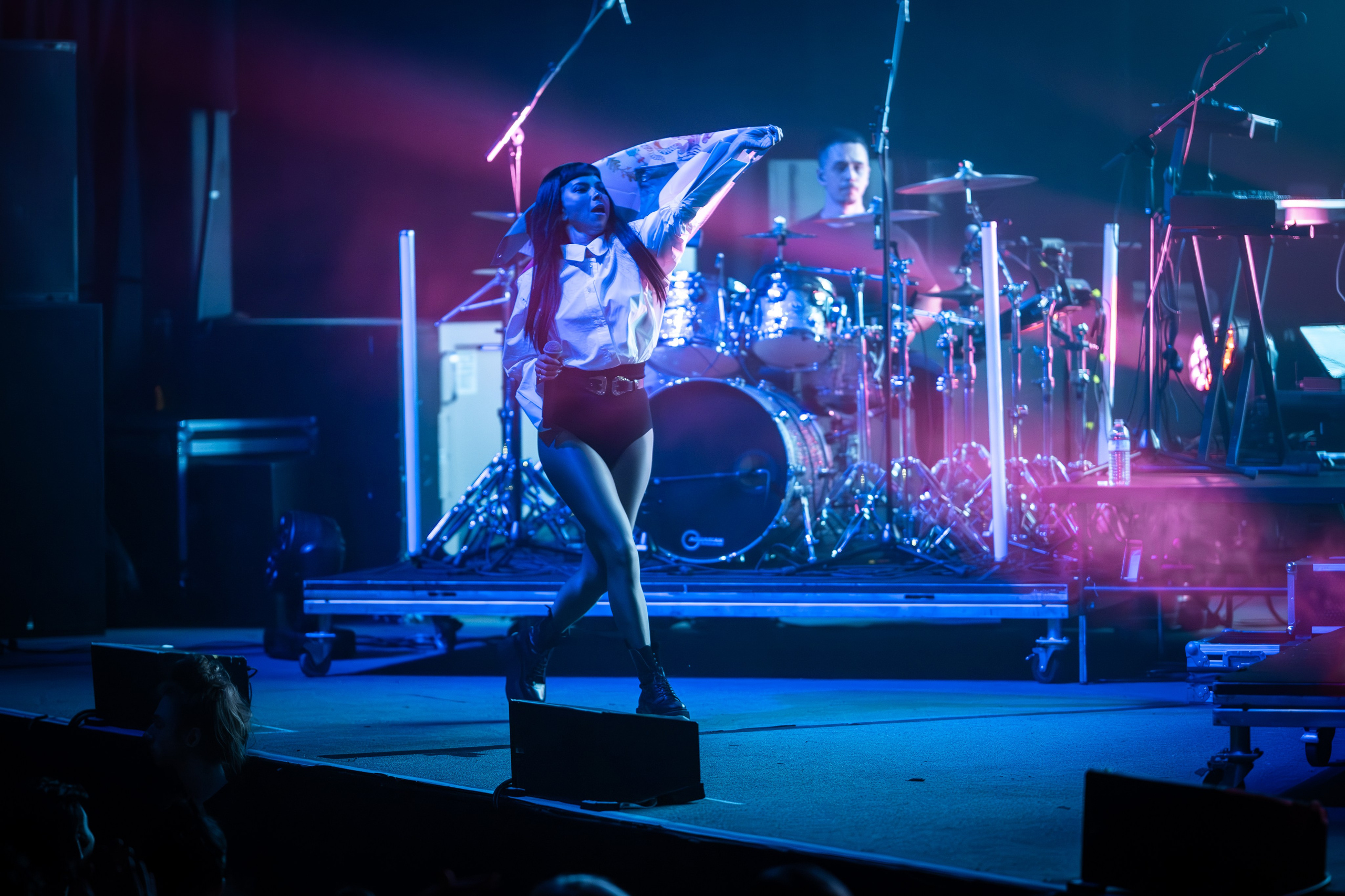 INNA / 2024. Reportage concert portrait photography in the San Francisco Bay Area