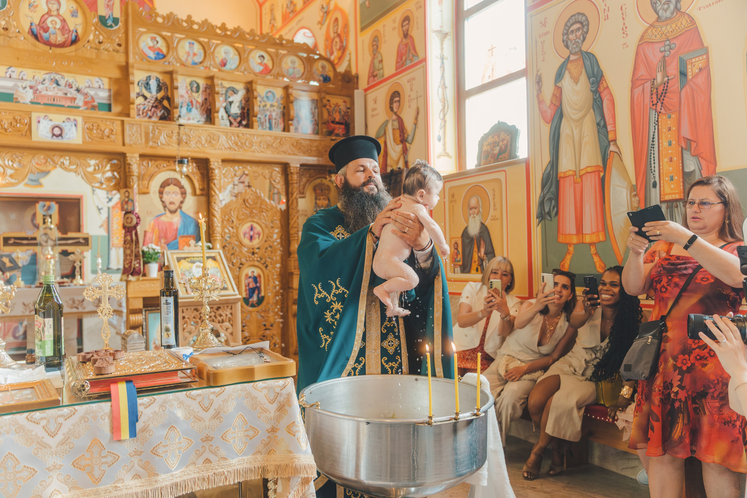 Théo Andrei`s Christening