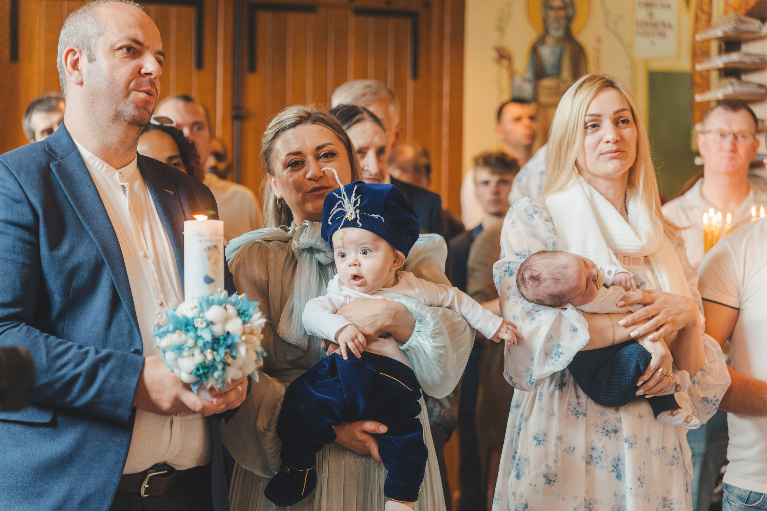 Théo Andrei`s Christening