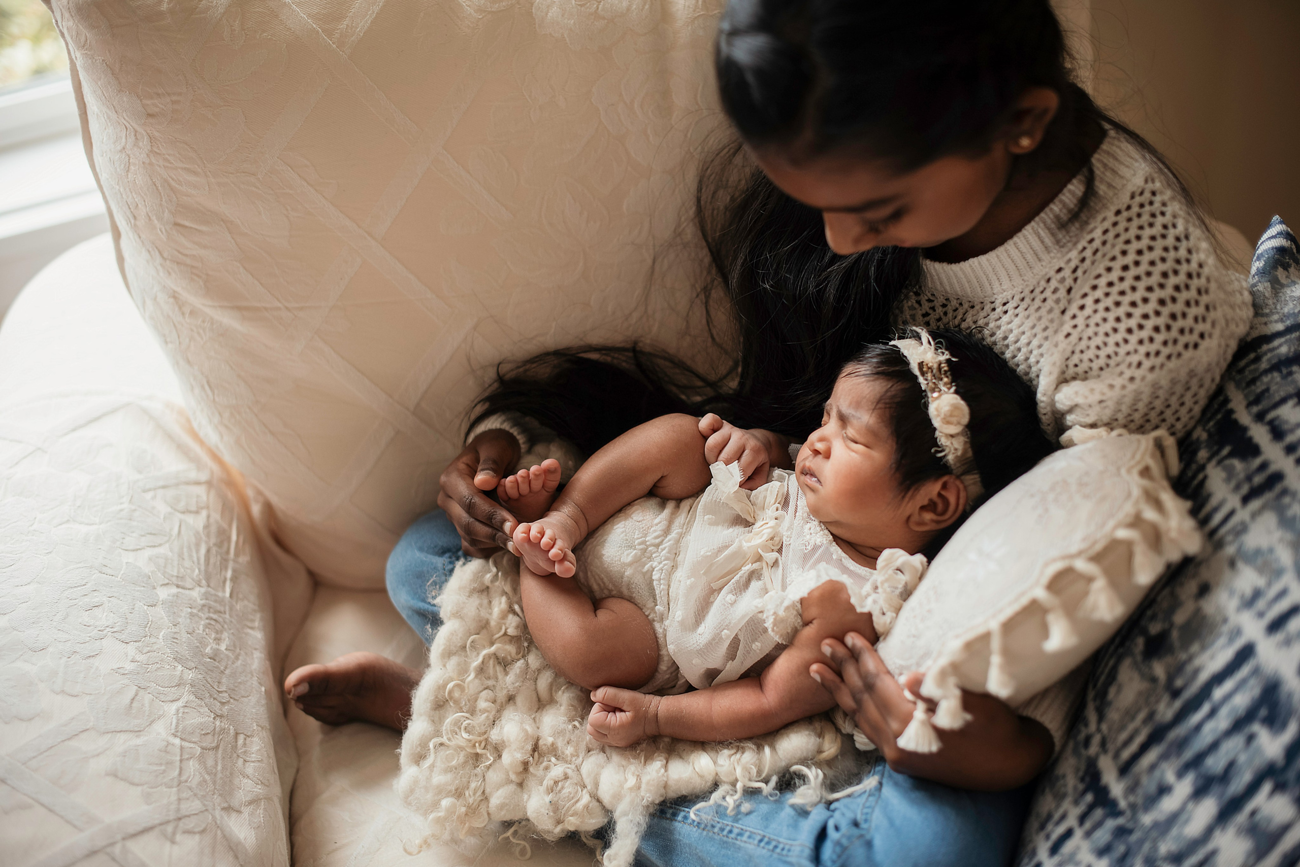 Baby Shrivi. Newborn, pregnancy, family photographer in New Jersey