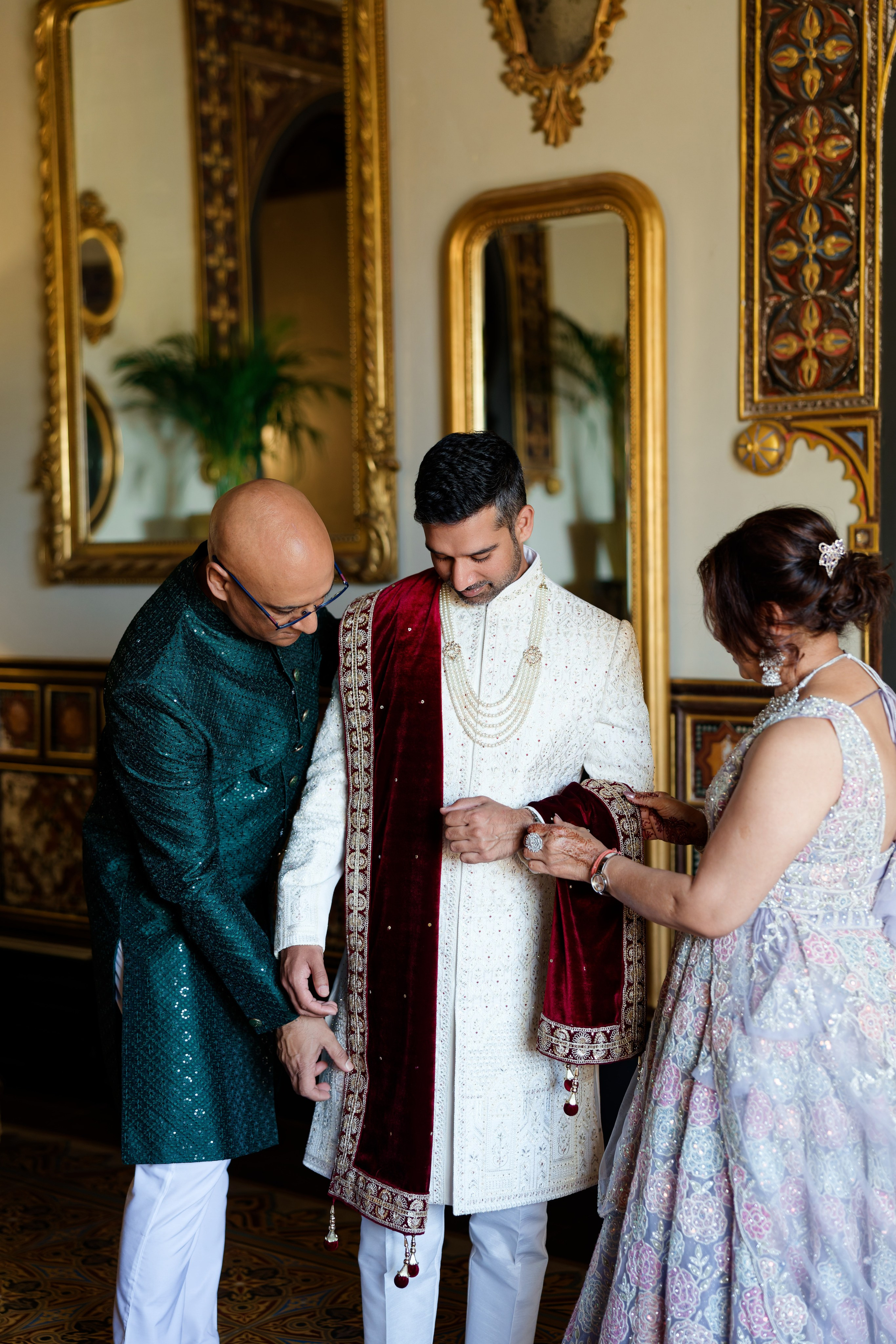 Indian wedding at Gran Villa Rosa, Barcelona