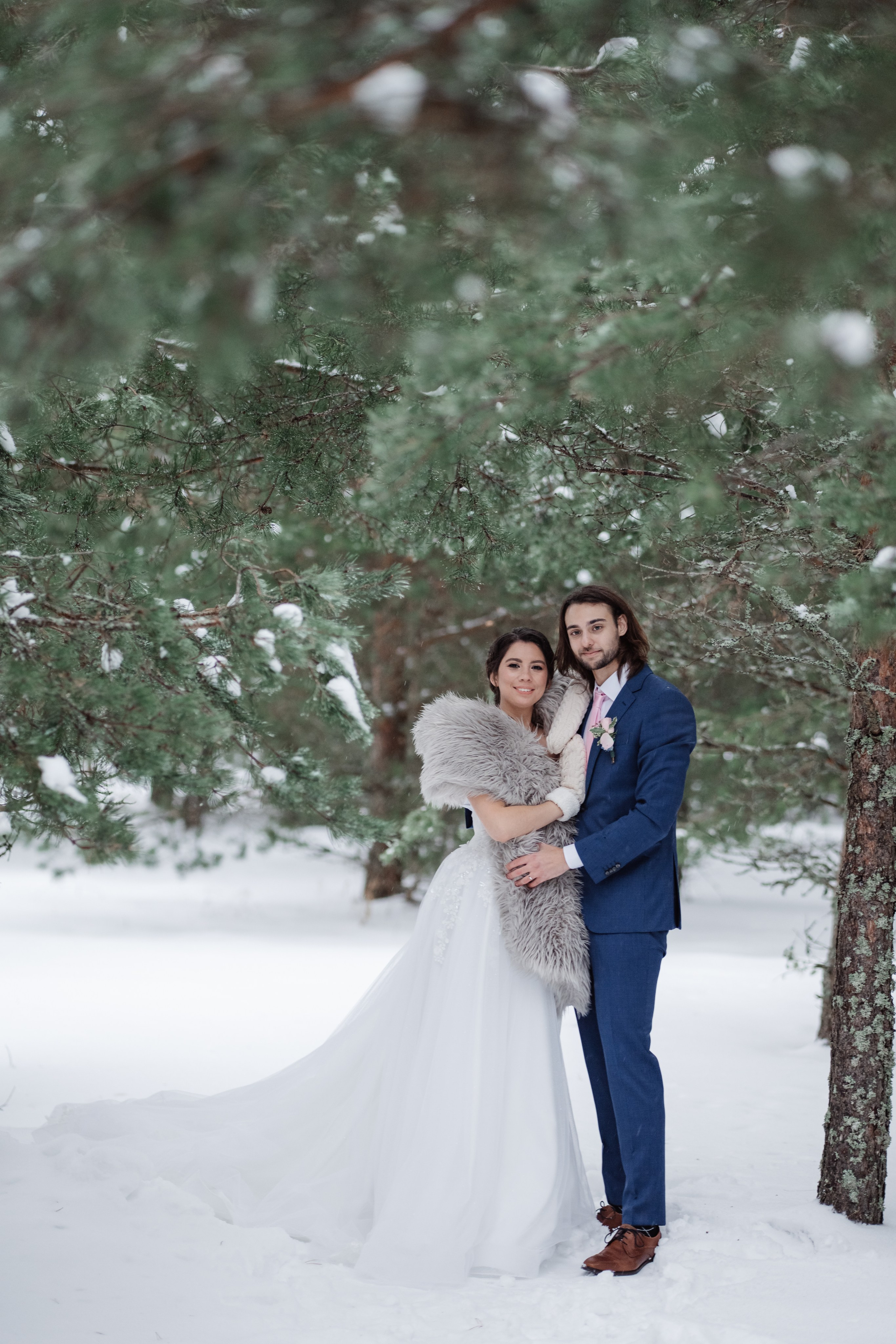 Winter bryllup. Bryllupsfotograf i hele Norge