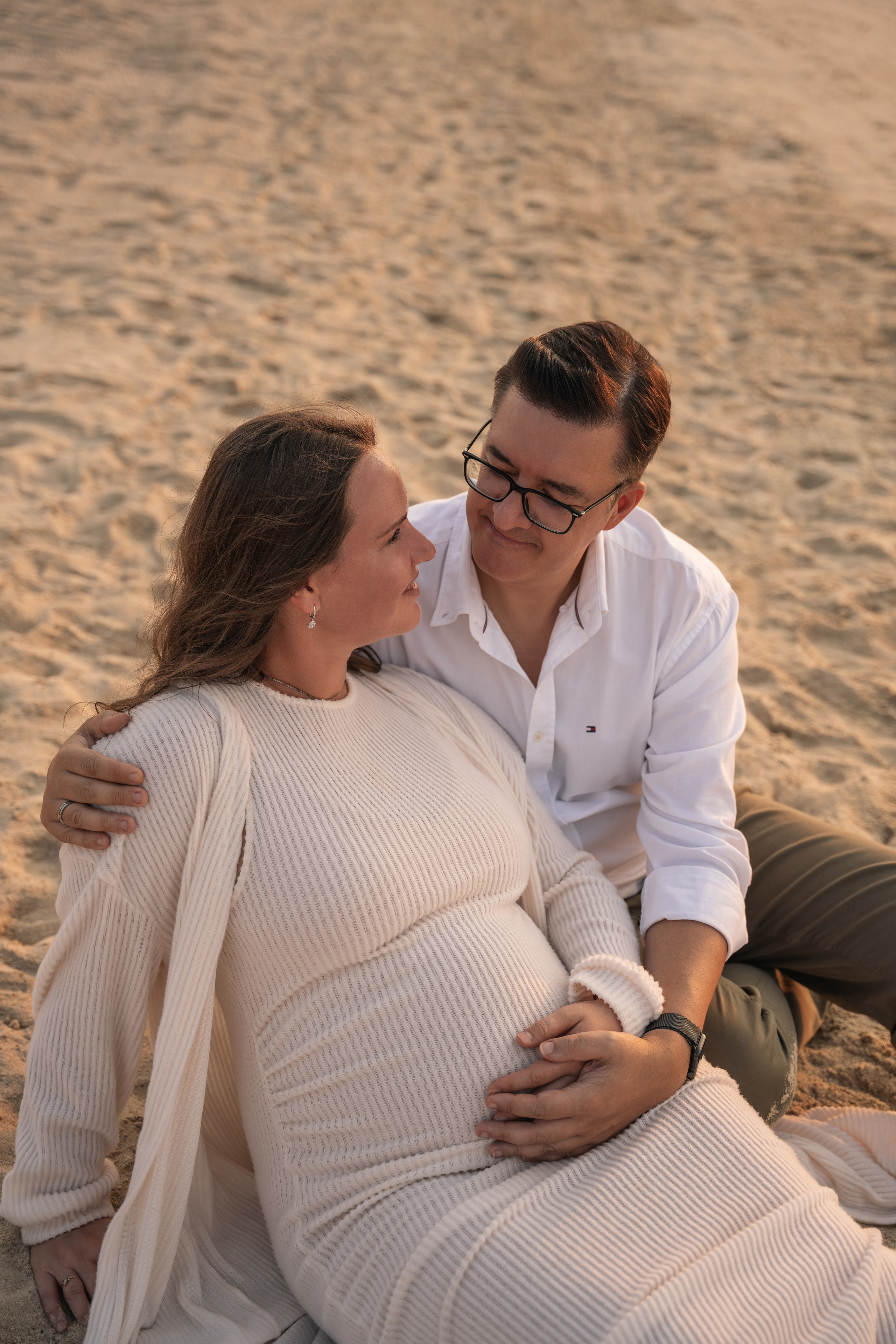 Beach sunset. Angela Iakovleva — Family Photographer in Dubai