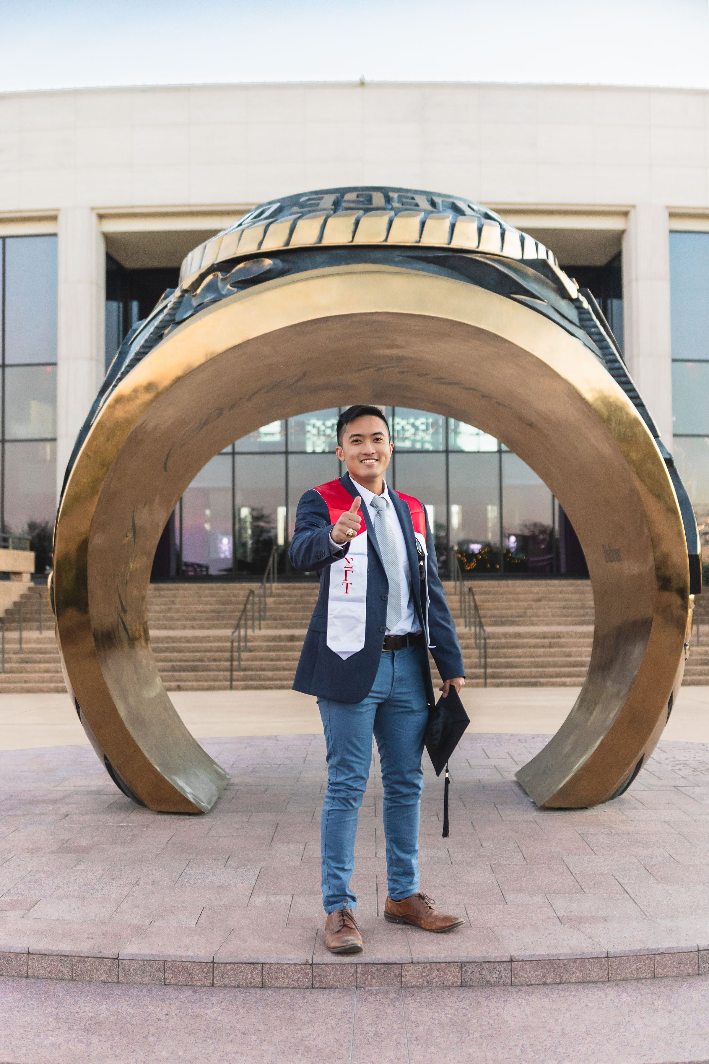 Waylon’s senior photoshoot at Texas A&M University