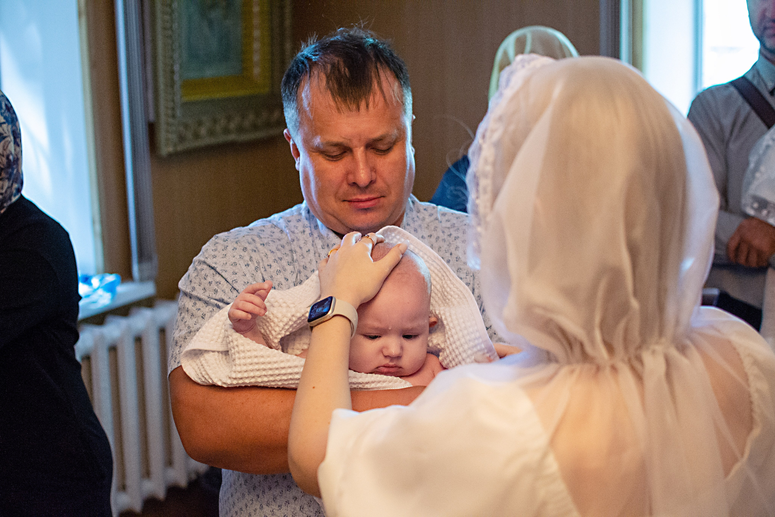 Таинство крещения. Фотограф новорожденных в Темиртау и Караганде Любовь Жукова newborn