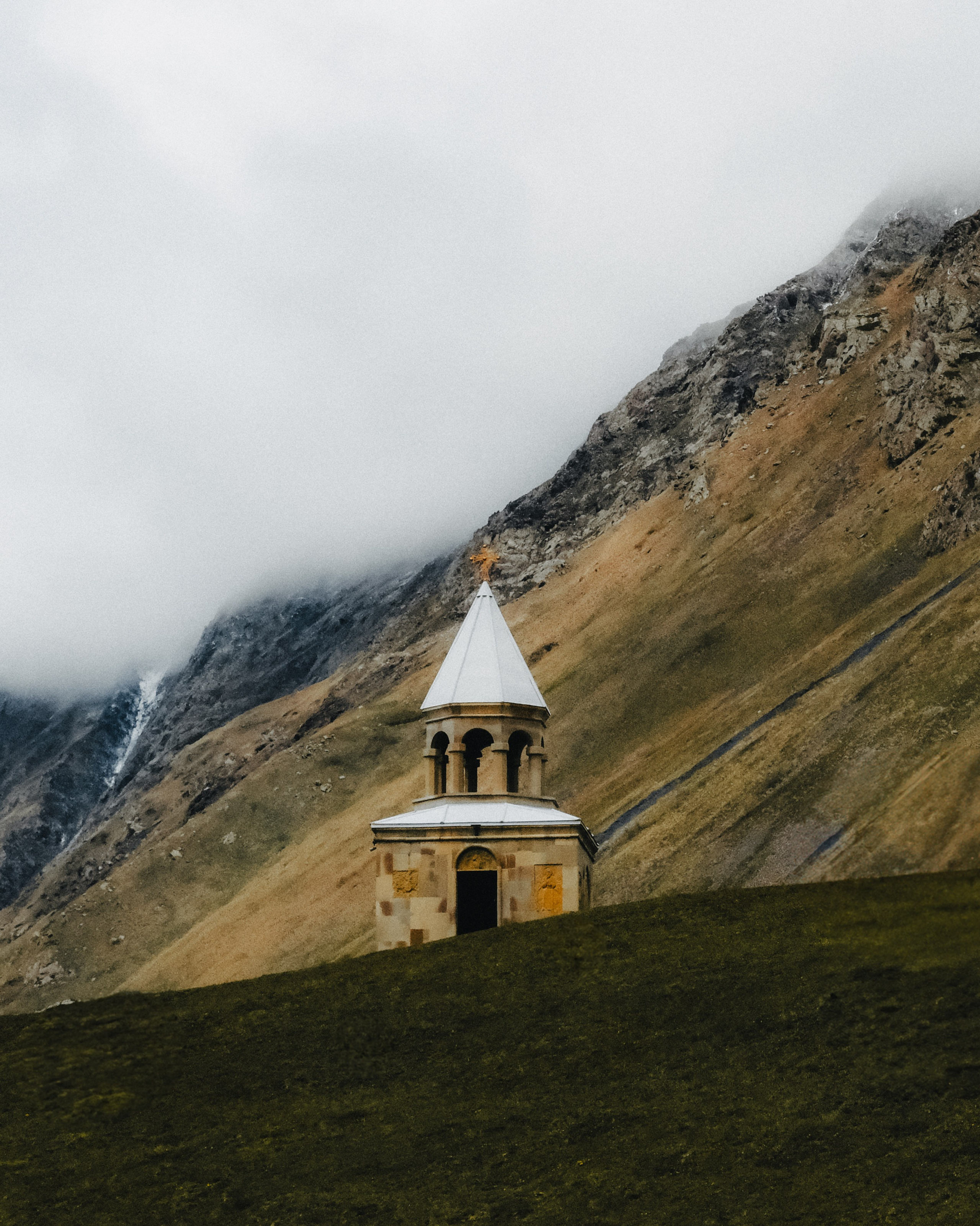 Elia Monastery. Mountain Photographer in Georgia | Kazbegi & Gudauri Photo Experiences