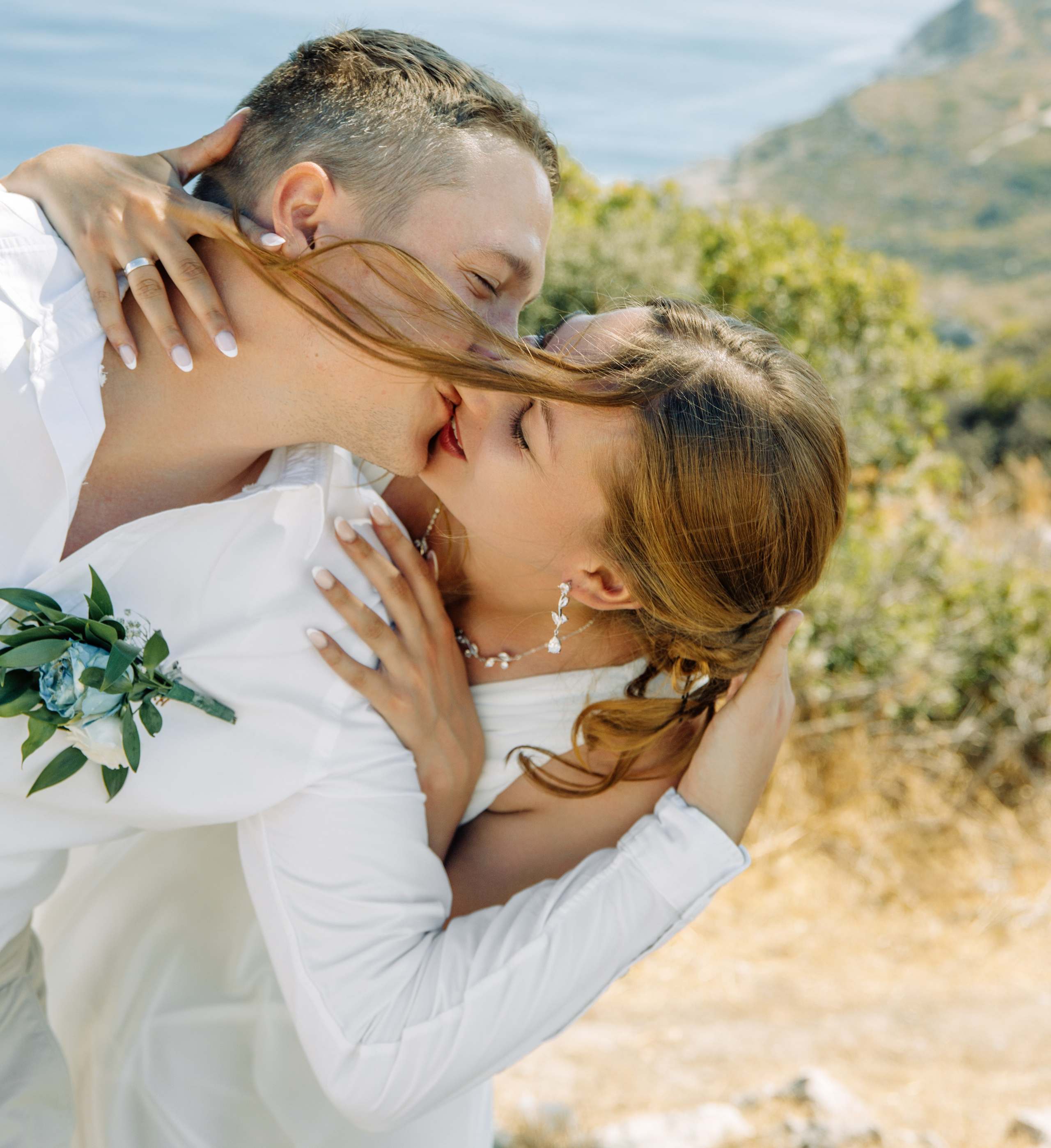 Ricardo and Justin. Renate Woeste | Wedding planner in Rhodes. Creating dream weddings by the sea. Let’s make your special day unforgettable