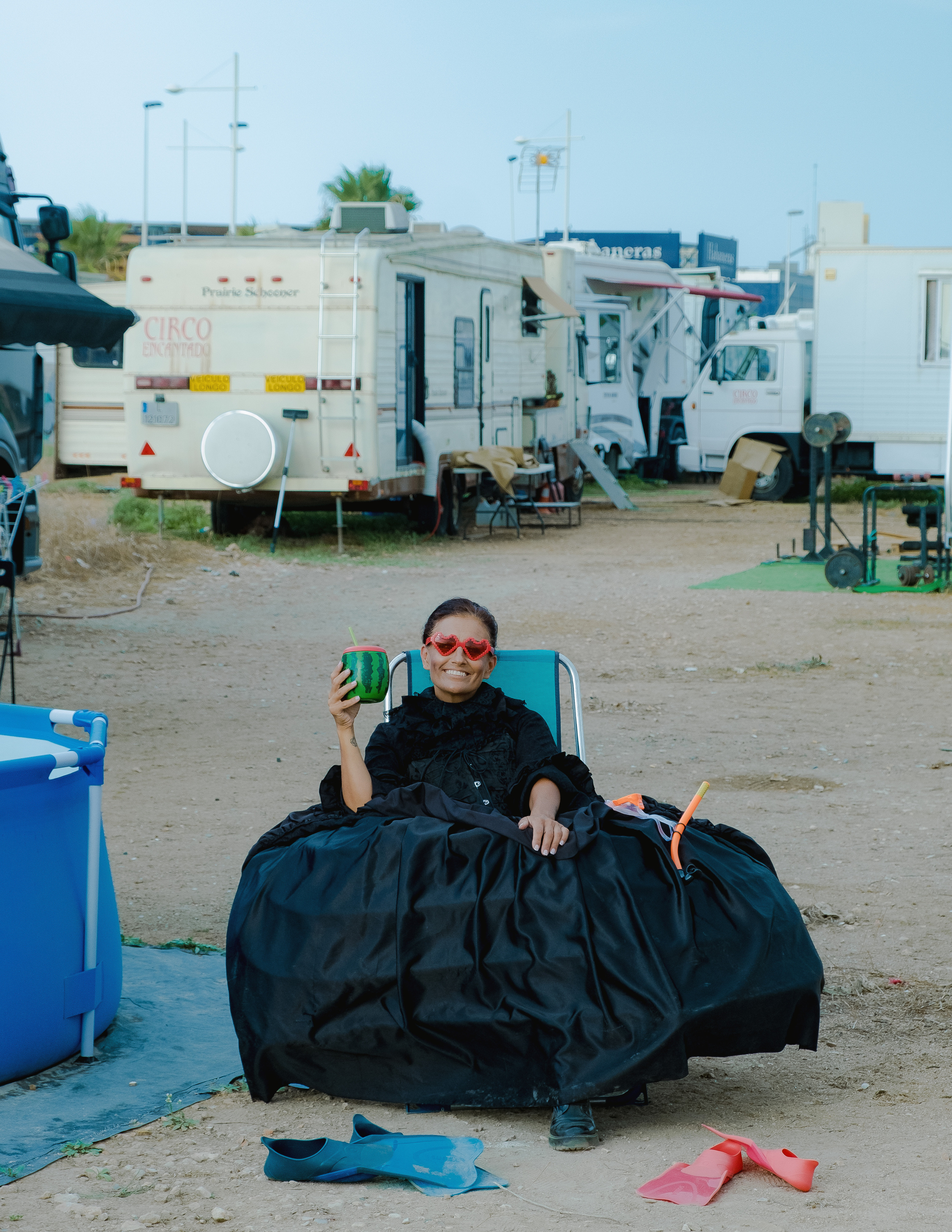 Witch on vacation. El Circo Encantado