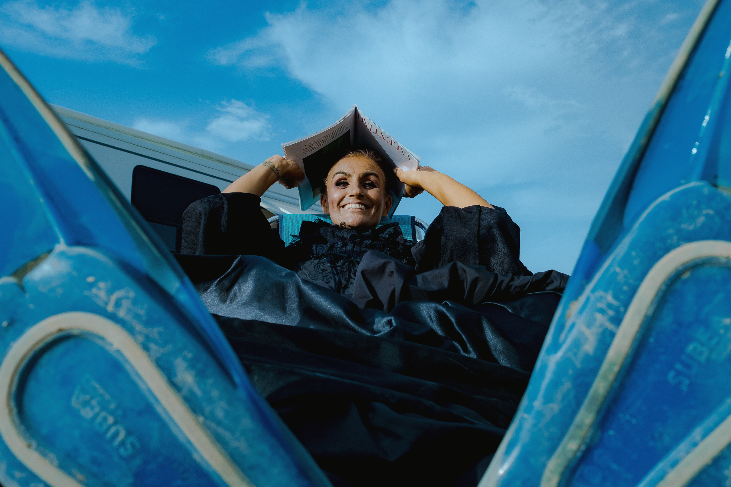 Witch on vacation. El Circo Encantado