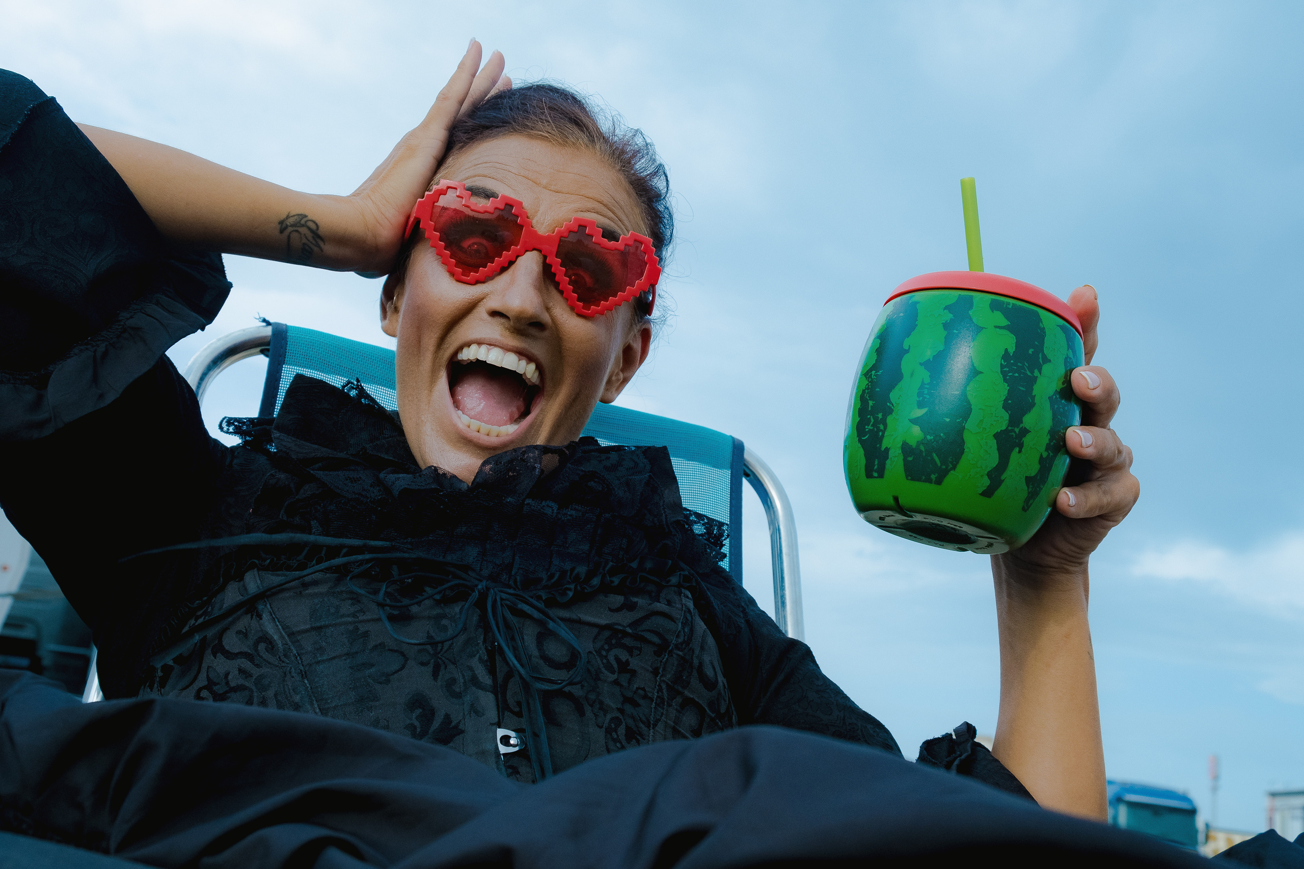 Witch on vacation. El Circo Encantado