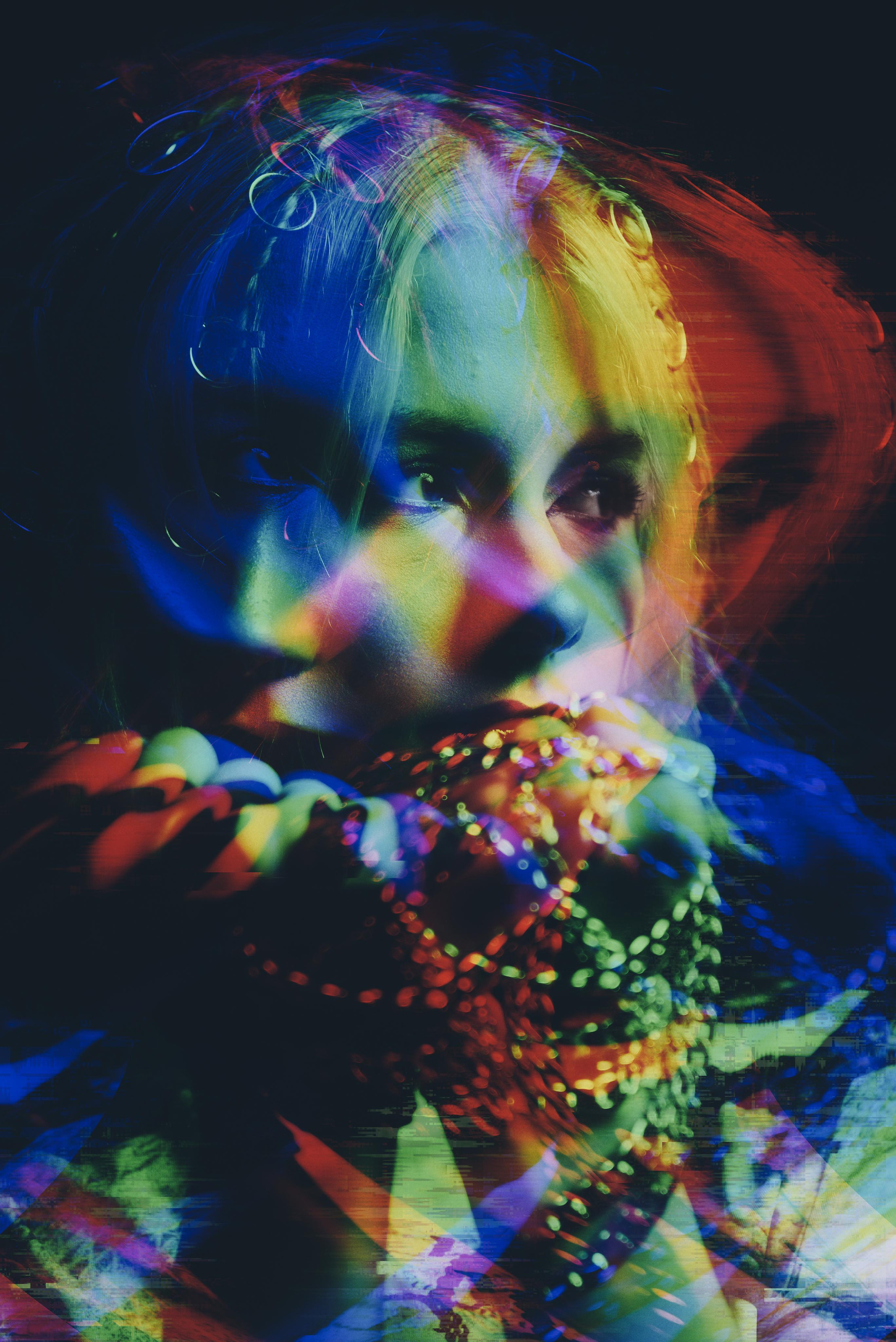 Креативная студийная фотосессия Женщина-Воин-Самурай