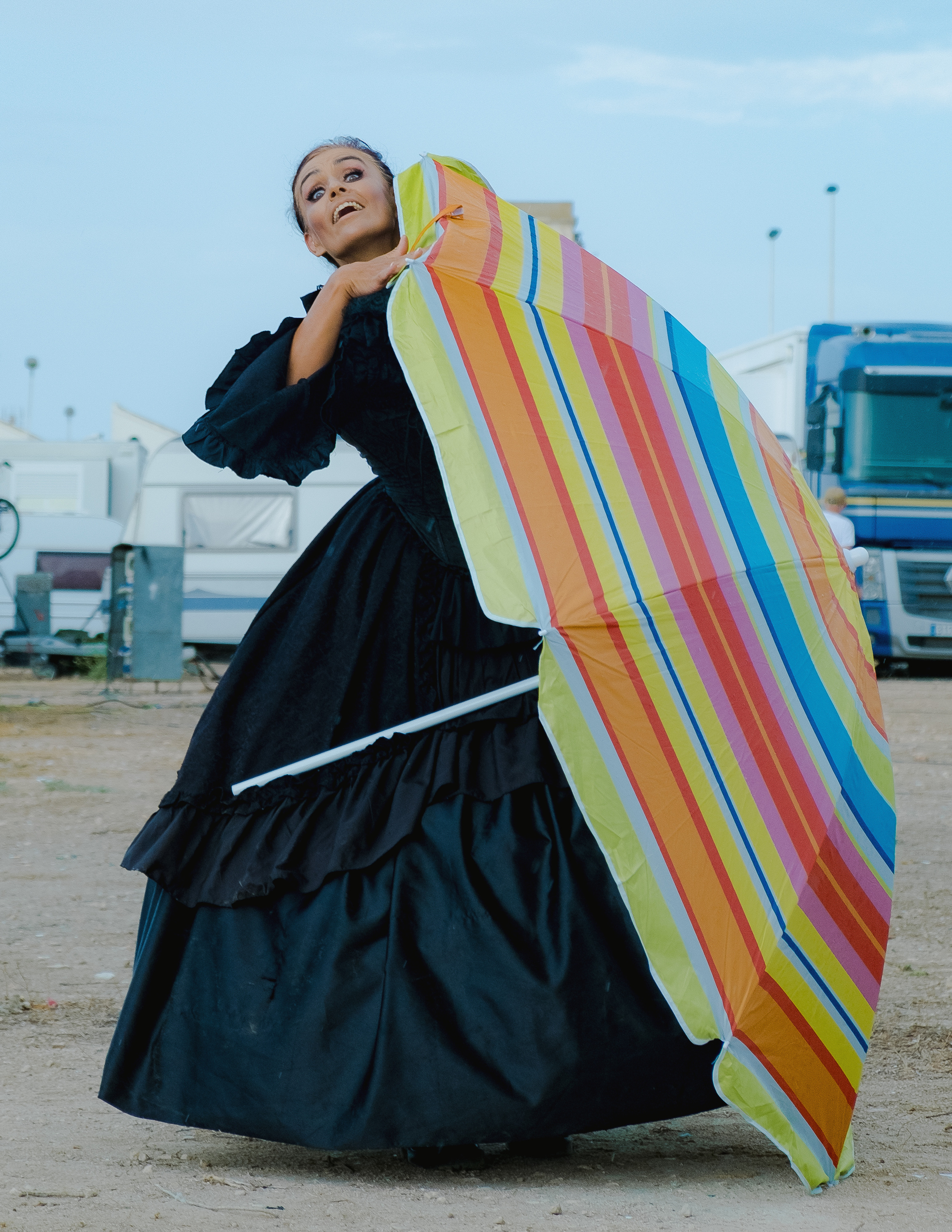 Witch on vacation. El Circo Encantado