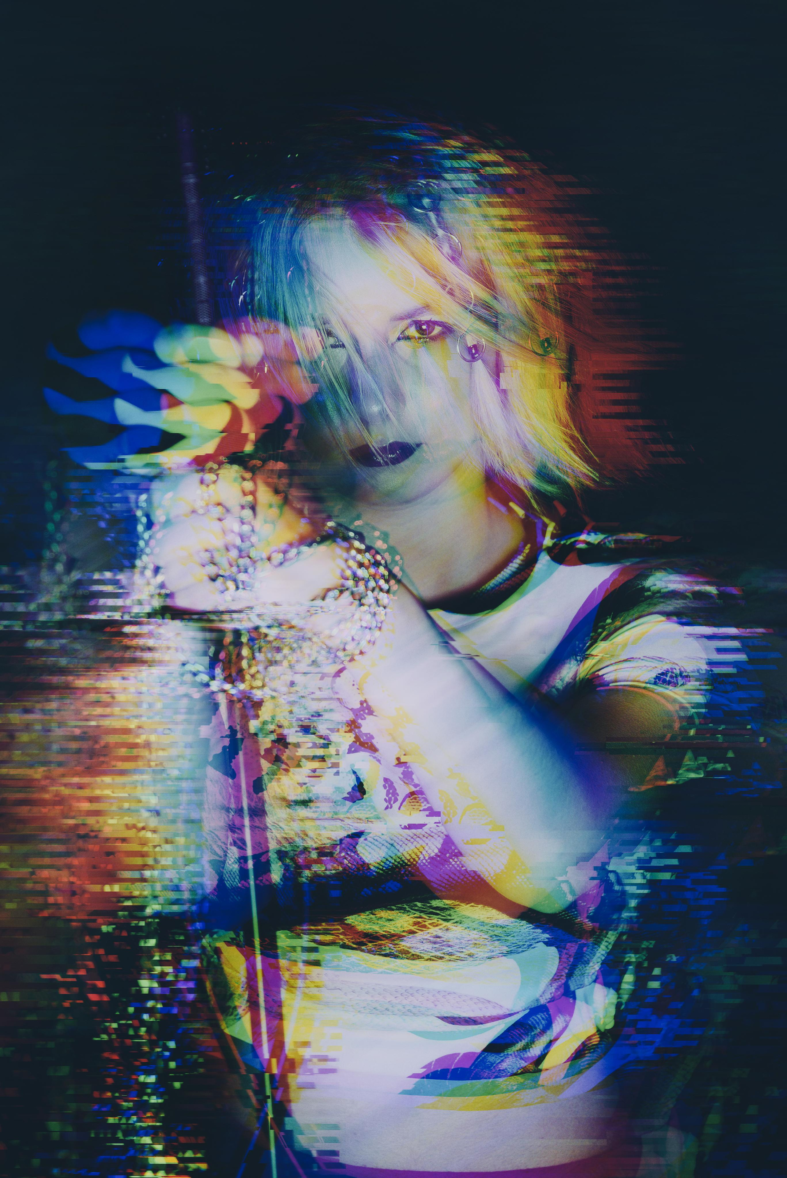 Креативная студийная фотосессия Женщина-Воин-Самурай