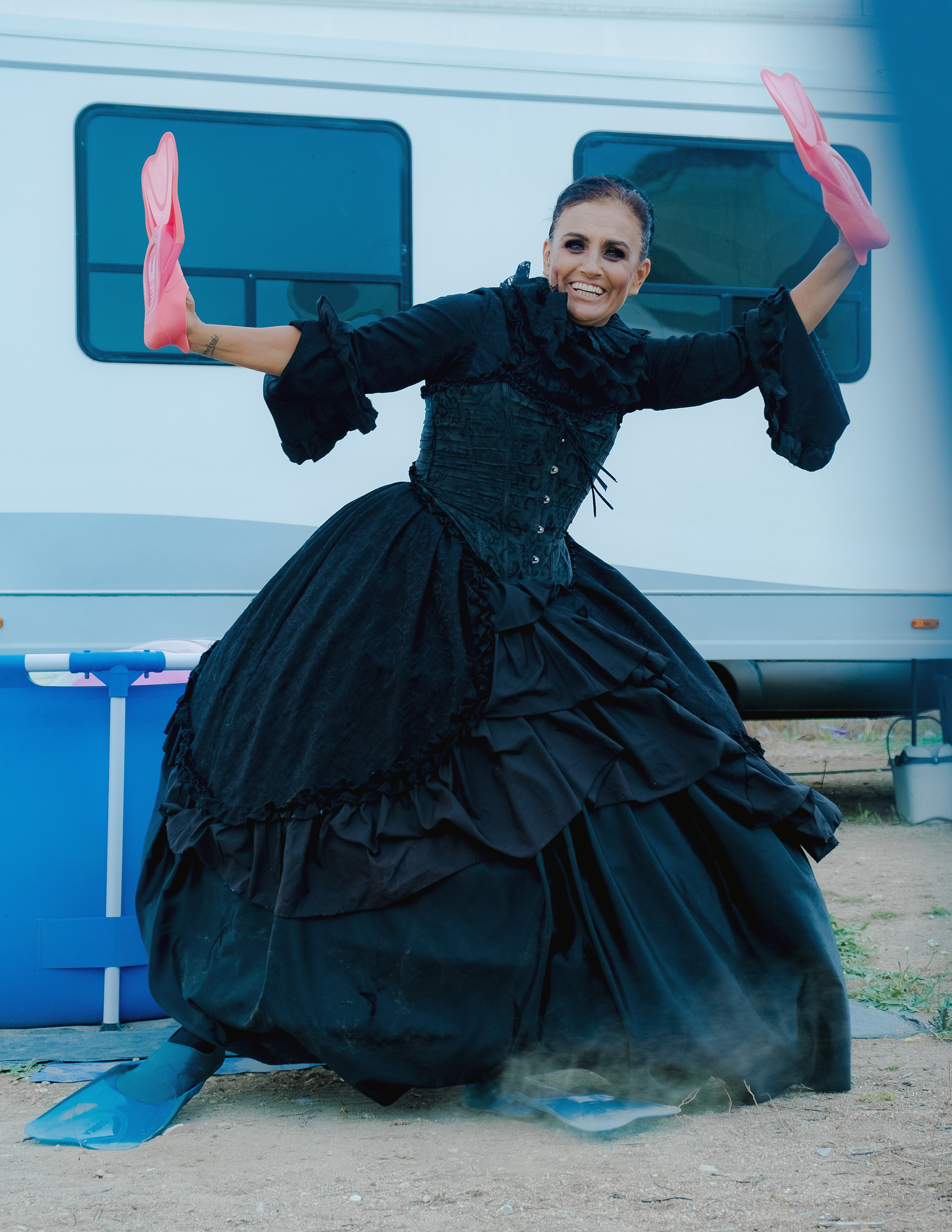 Witch on vacation. El Circo Encantado