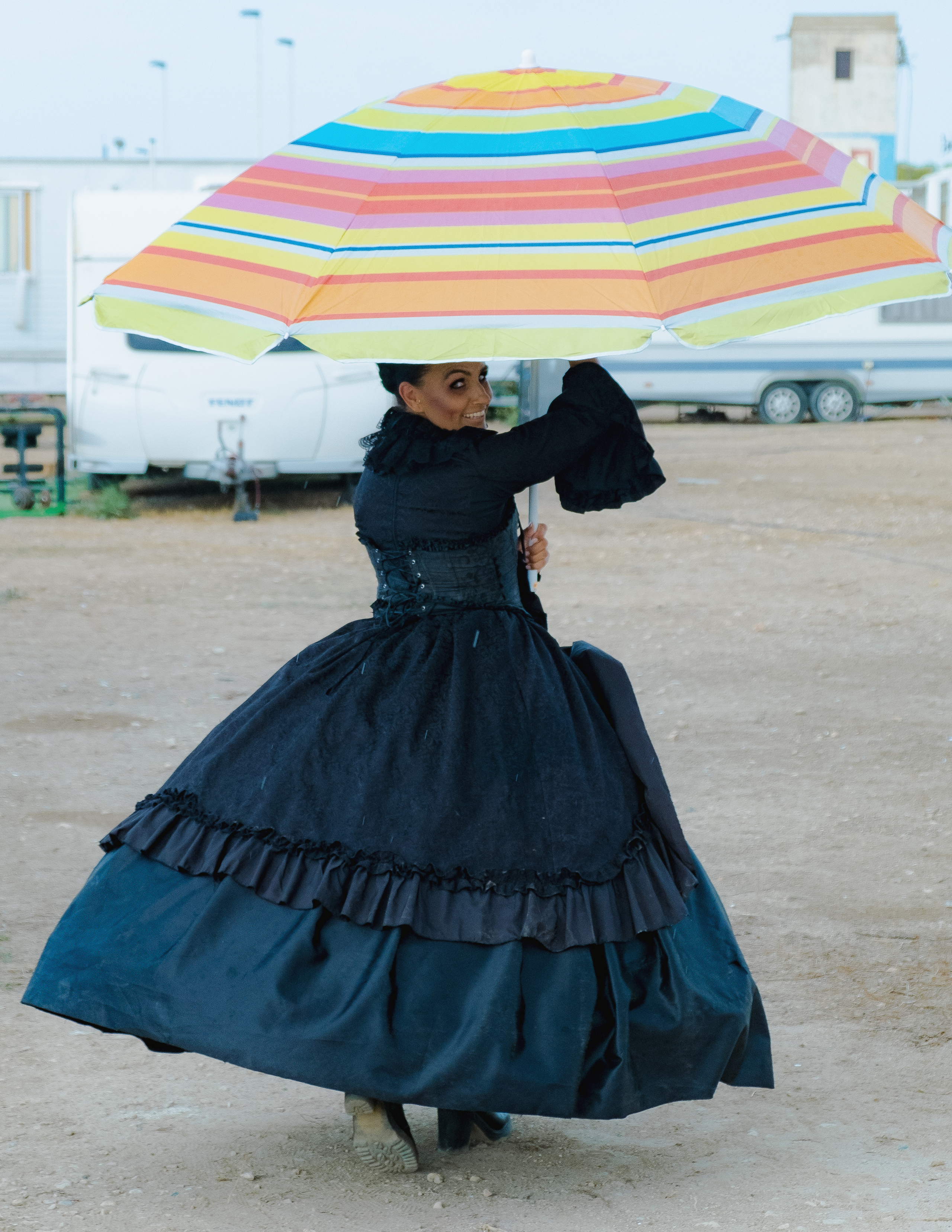 Witch on vacation. El Circo Encantado