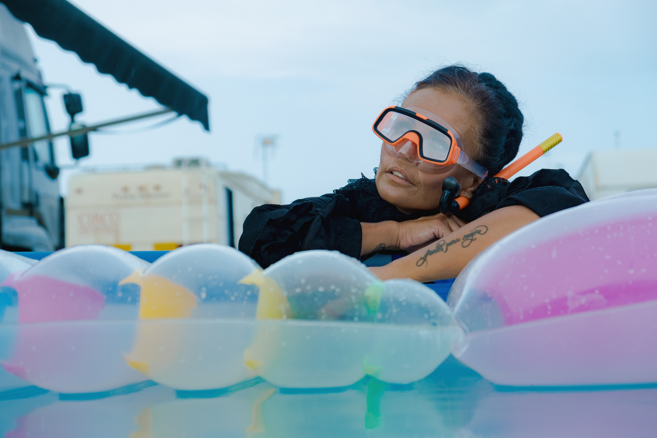 Witch on vacation. El Circo Encantado