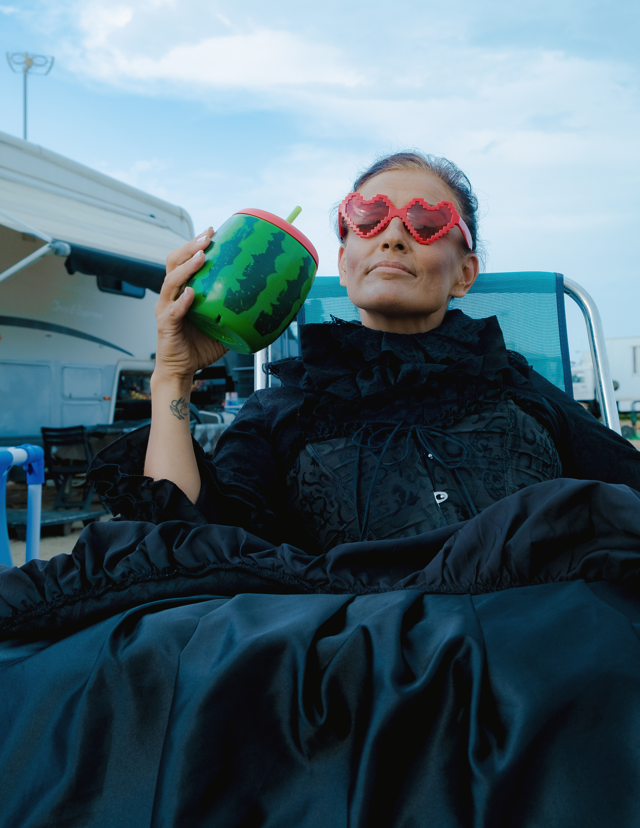 Witch on vacation. El Circo Encantado