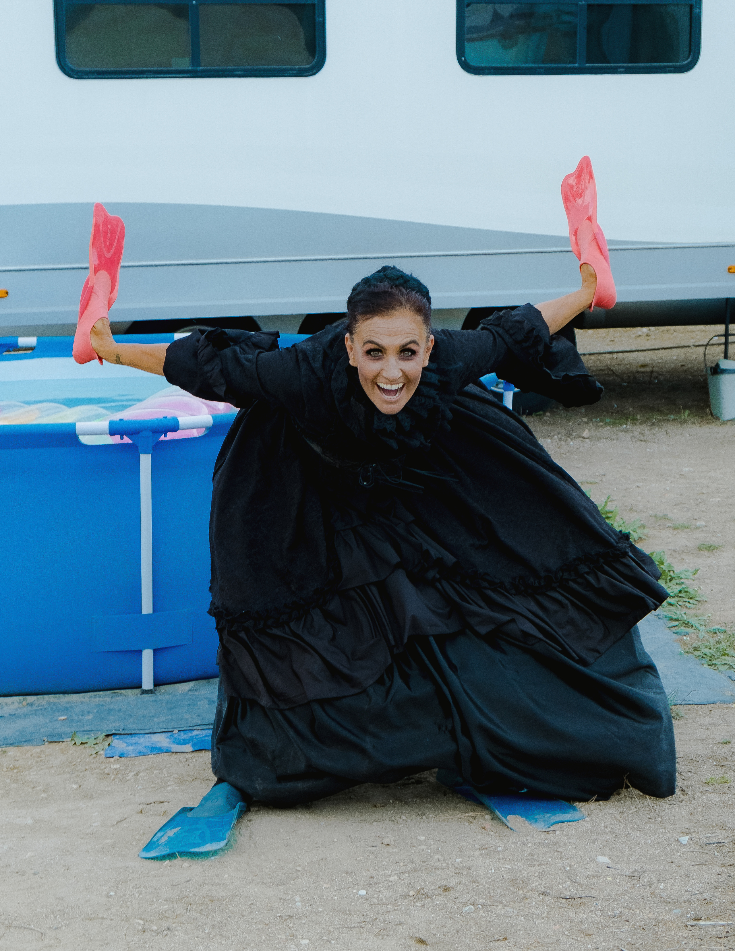 Witch on vacation. El Circo Encantado