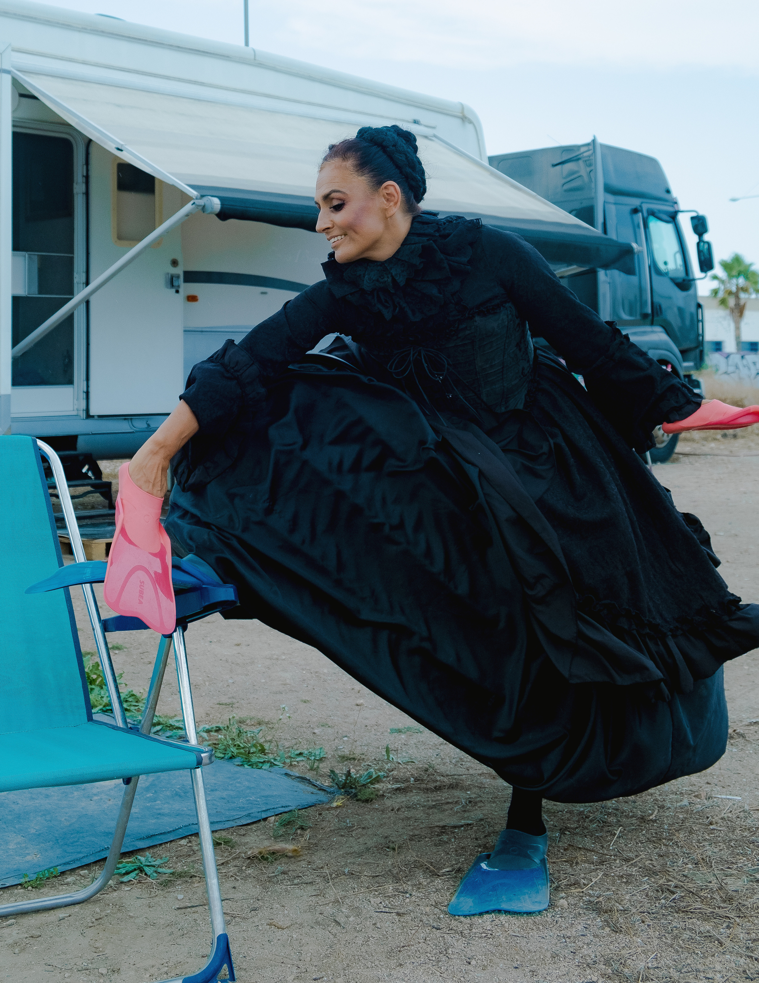 Witch on vacation. El Circo Encantado