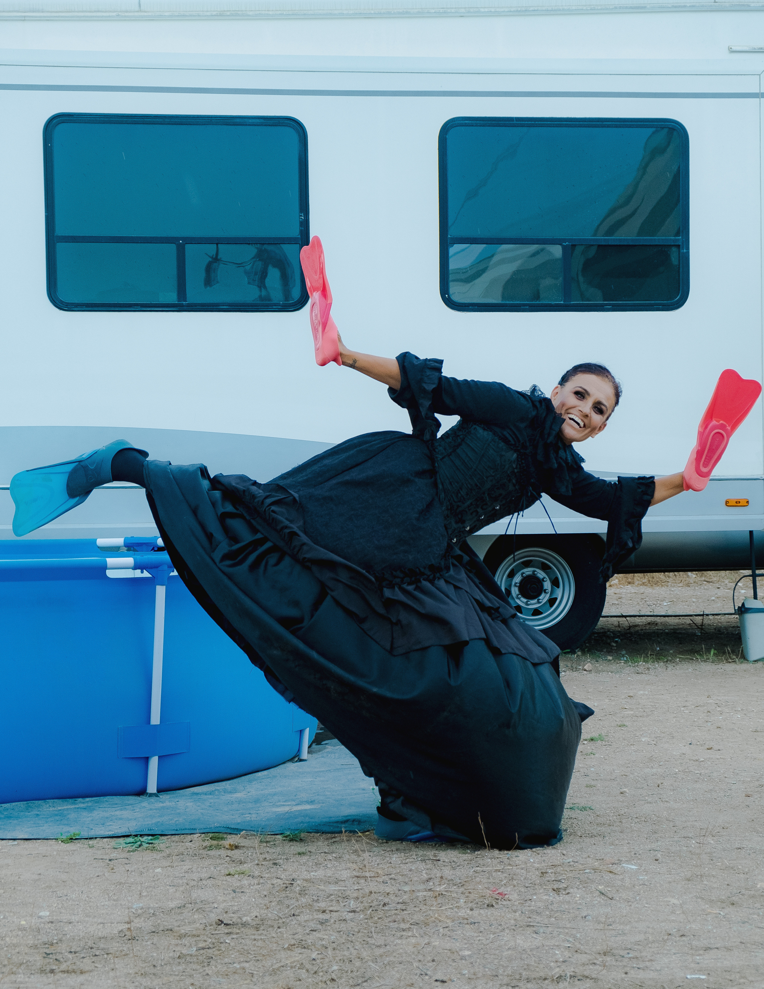 Witch on vacation. El Circo Encantado