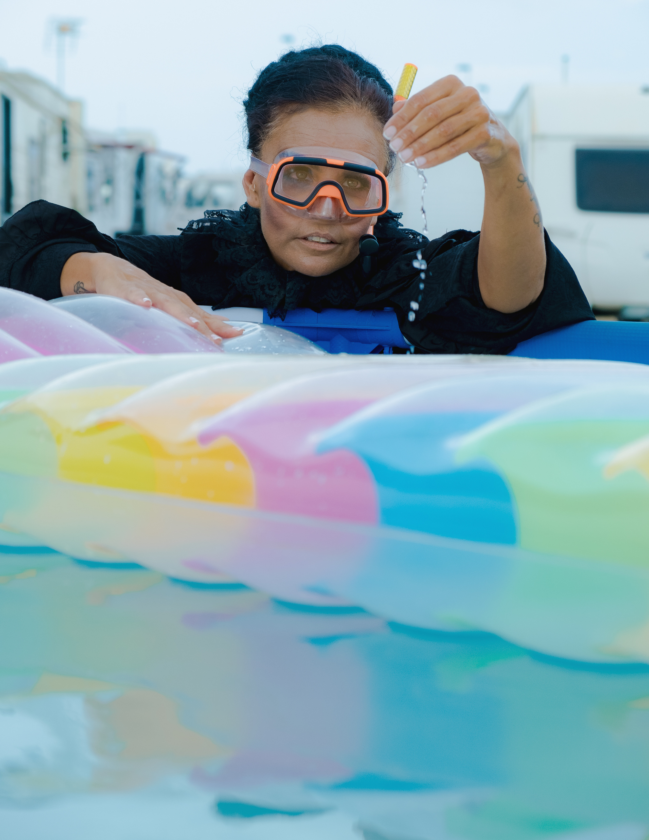 Witch on vacation. El Circo Encantado