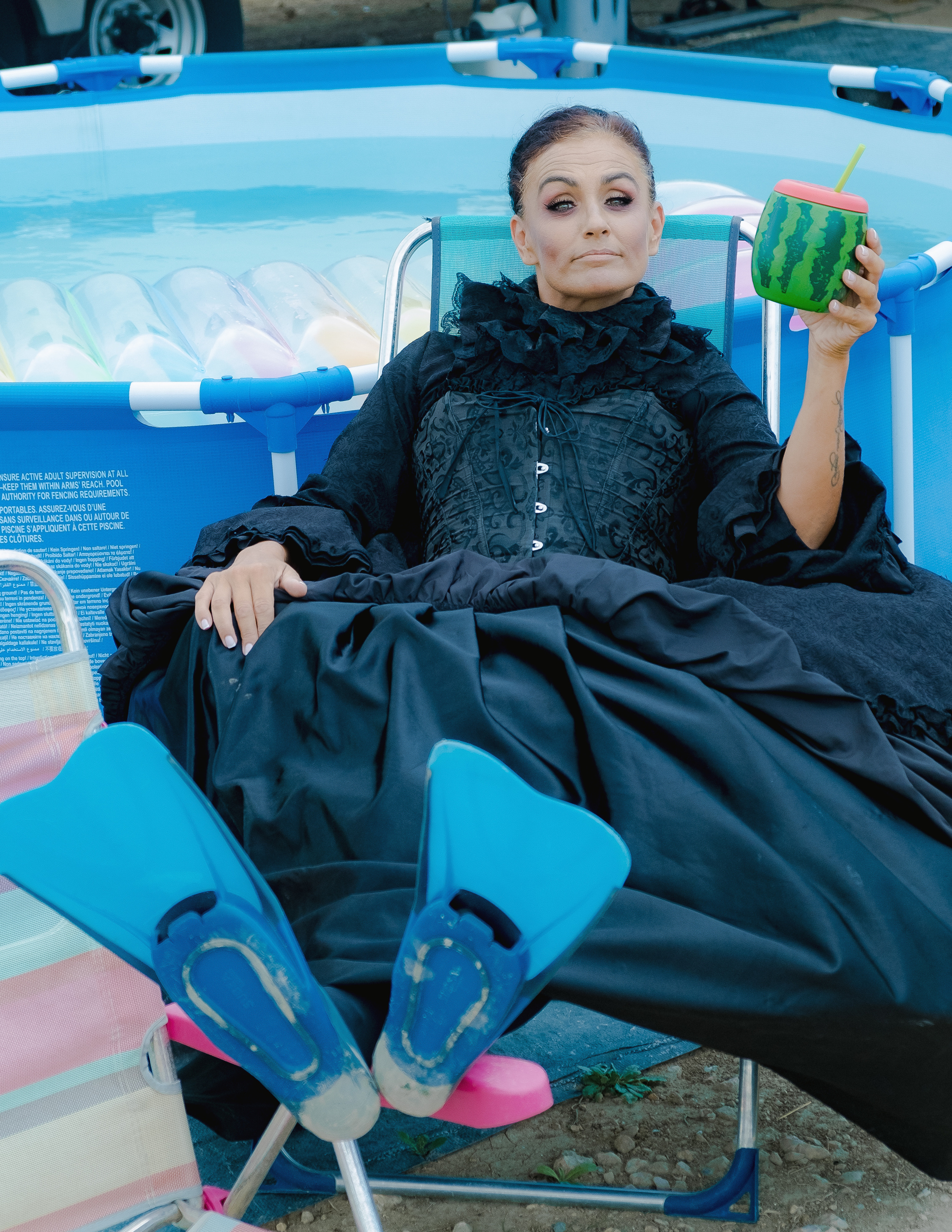 Witch on vacation. El Circo Encantado