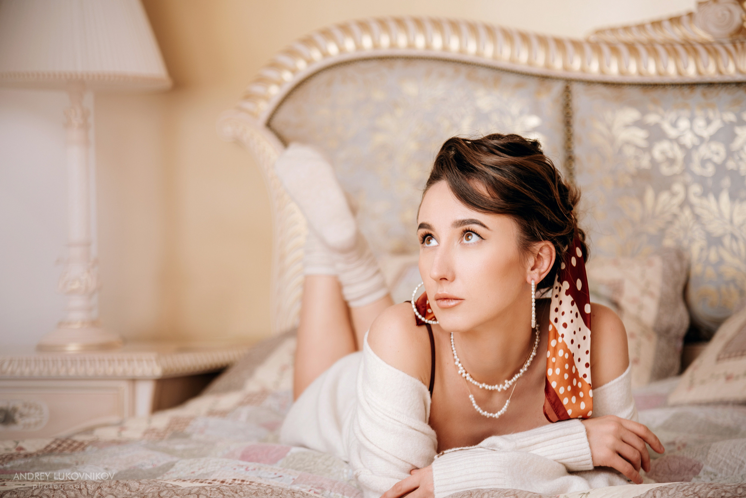 Bohemian photosession. Стилизованная студийная фотосессия на дому