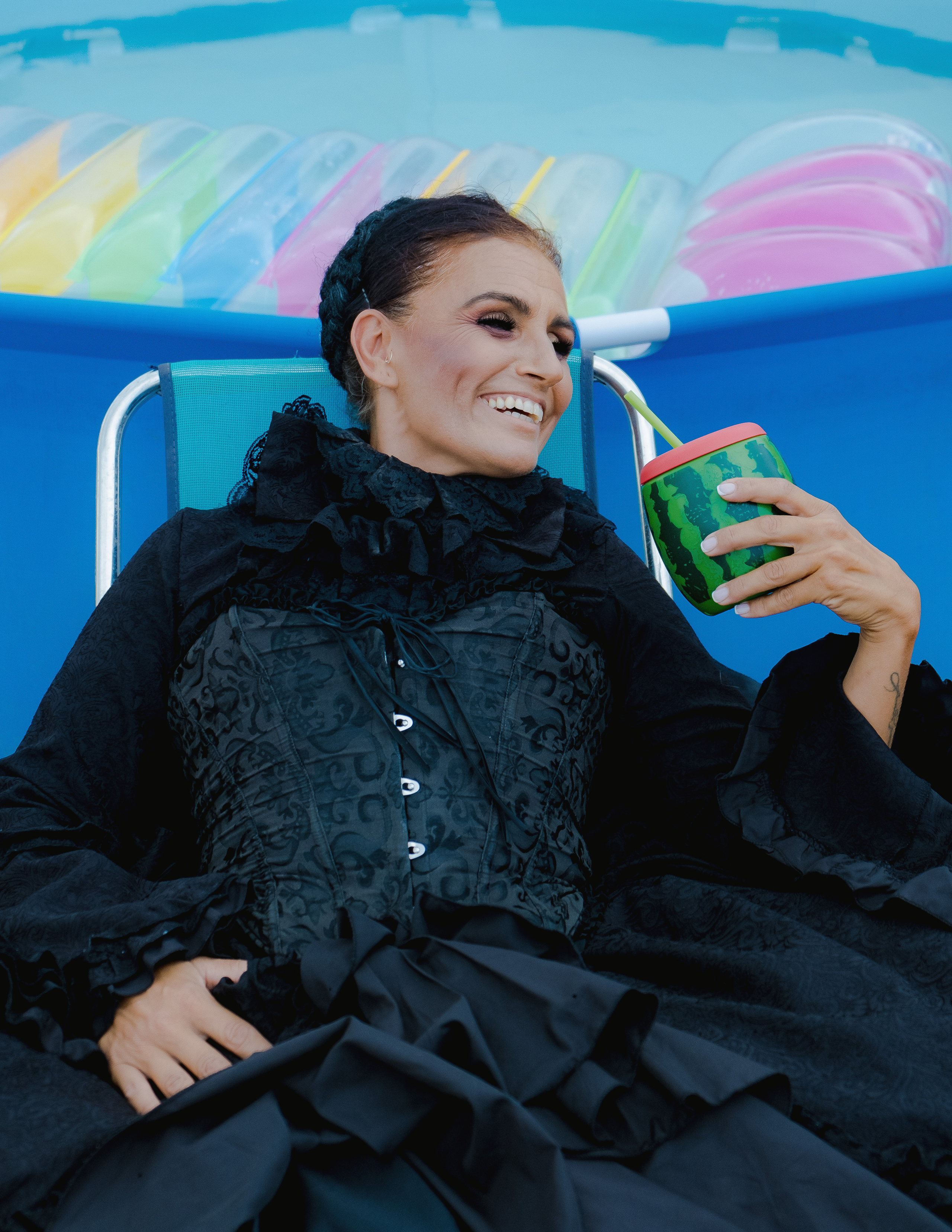 Witch on vacation. El Circo Encantado