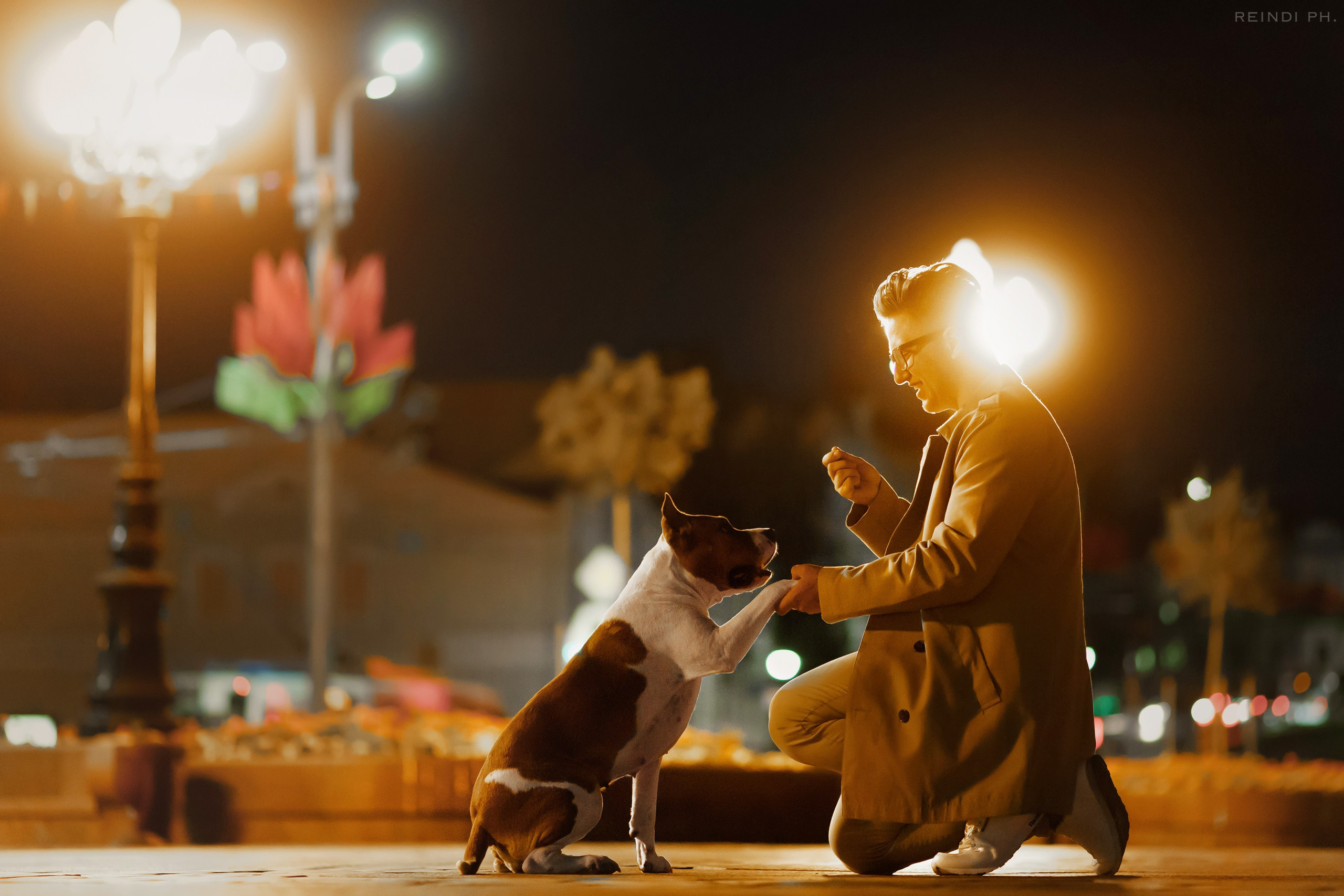 Yura & Maggie. Kaja | fotograf we Wrocławiu | ludzie i psy