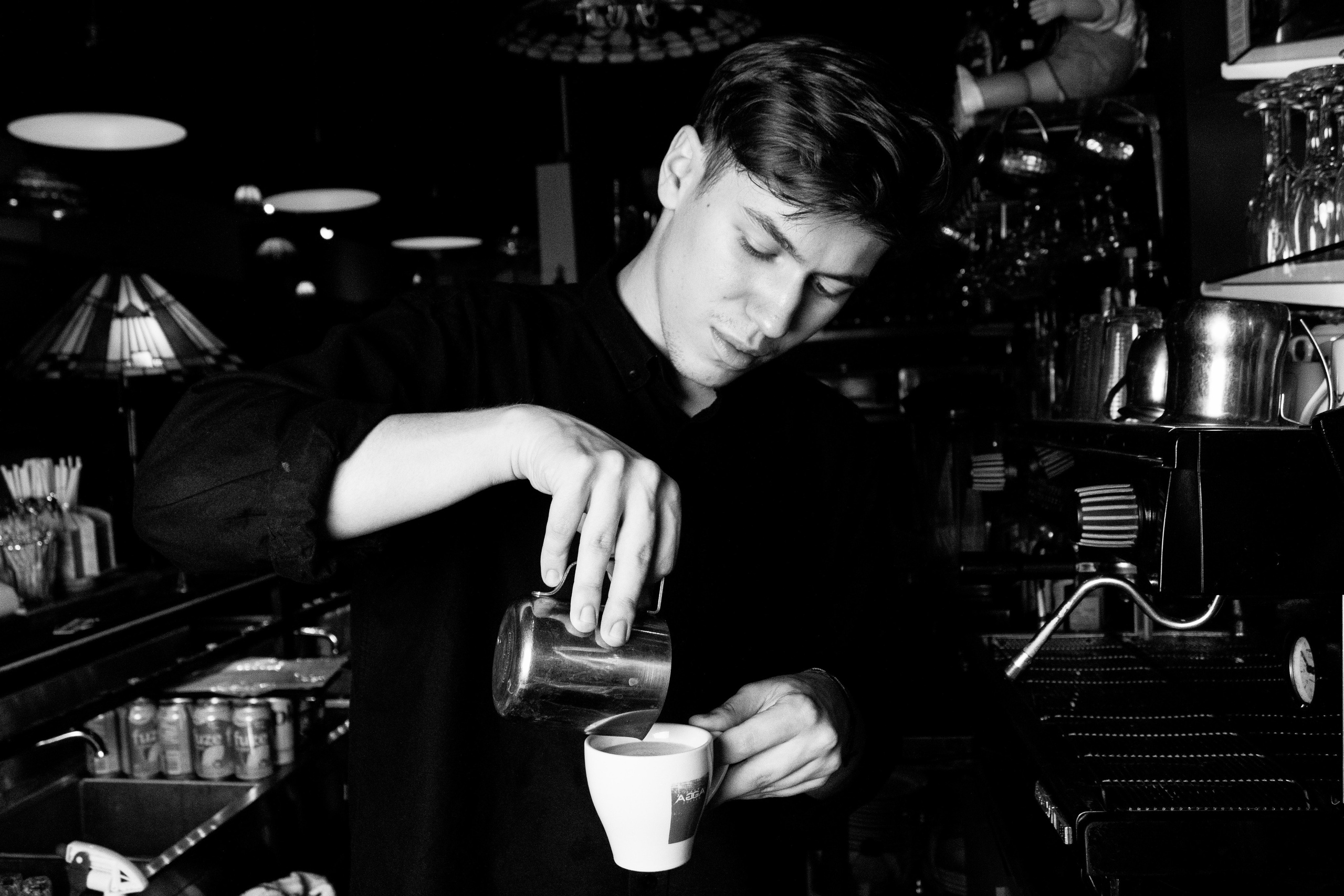 Bars, restaurants, cafés, interiors, teams, work processes, and services