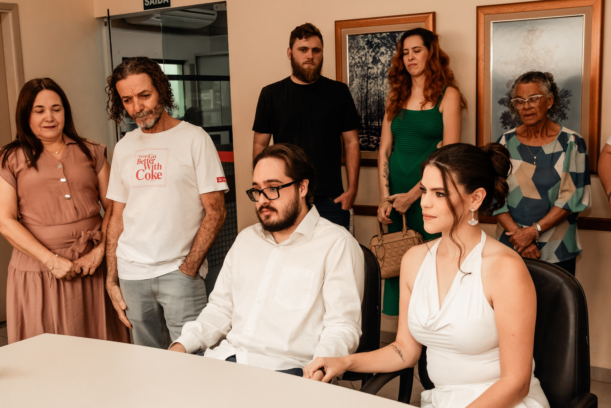 Civil de Teresa e Vinivius. Fotógrafa de casamento e festa infantis em Marilía, São Paulo