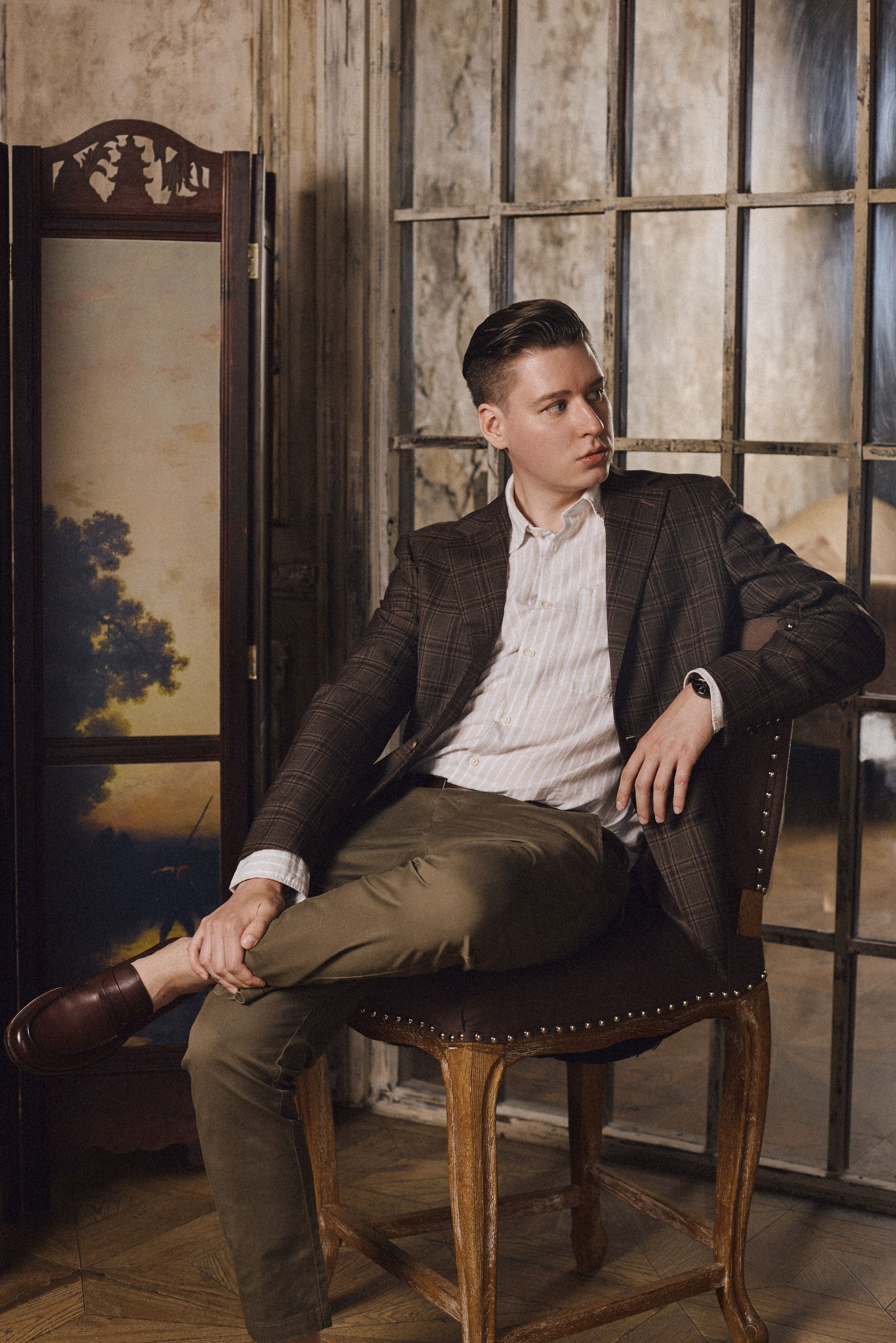 Personal shooting. Stylist