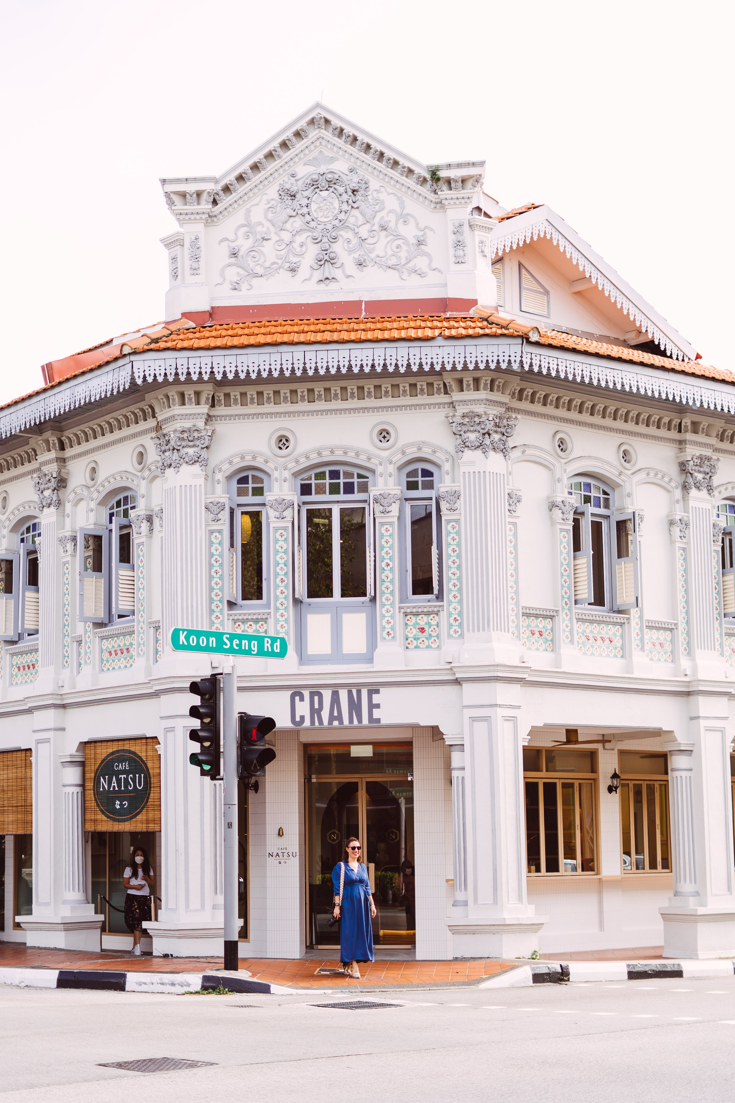 Portrait. Dasha in Singapore