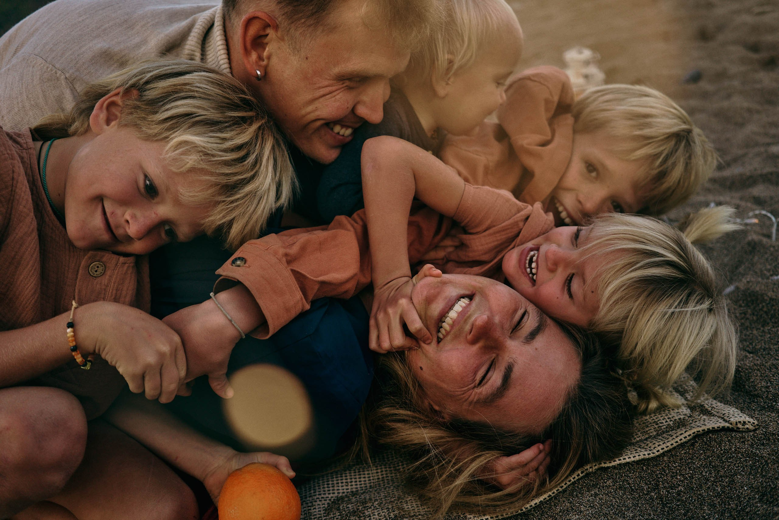 Holiday Beach Family Session in San Francisco & Pacifica — Candid Lifestyle Photography for a Family of Six. Bay Area Life | Event, Wedding & Commercial Photography Agency