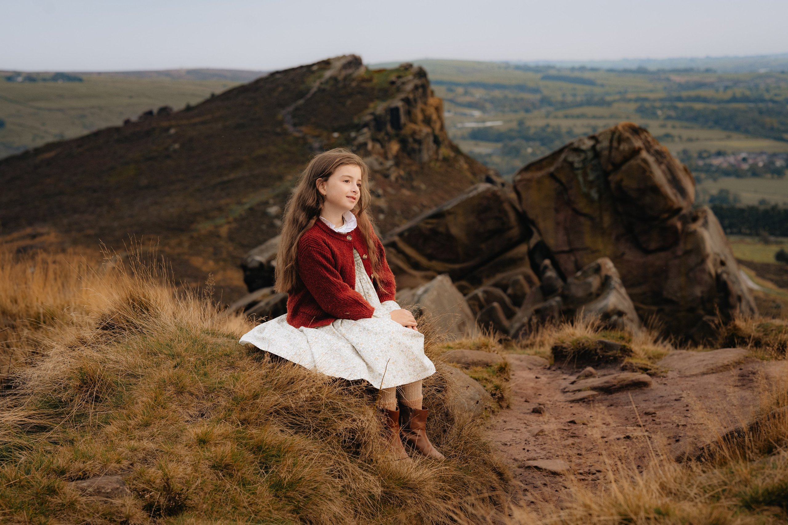 Mommy and me, Peak District. Tania Gandrabur, photographer in West Midlands, England