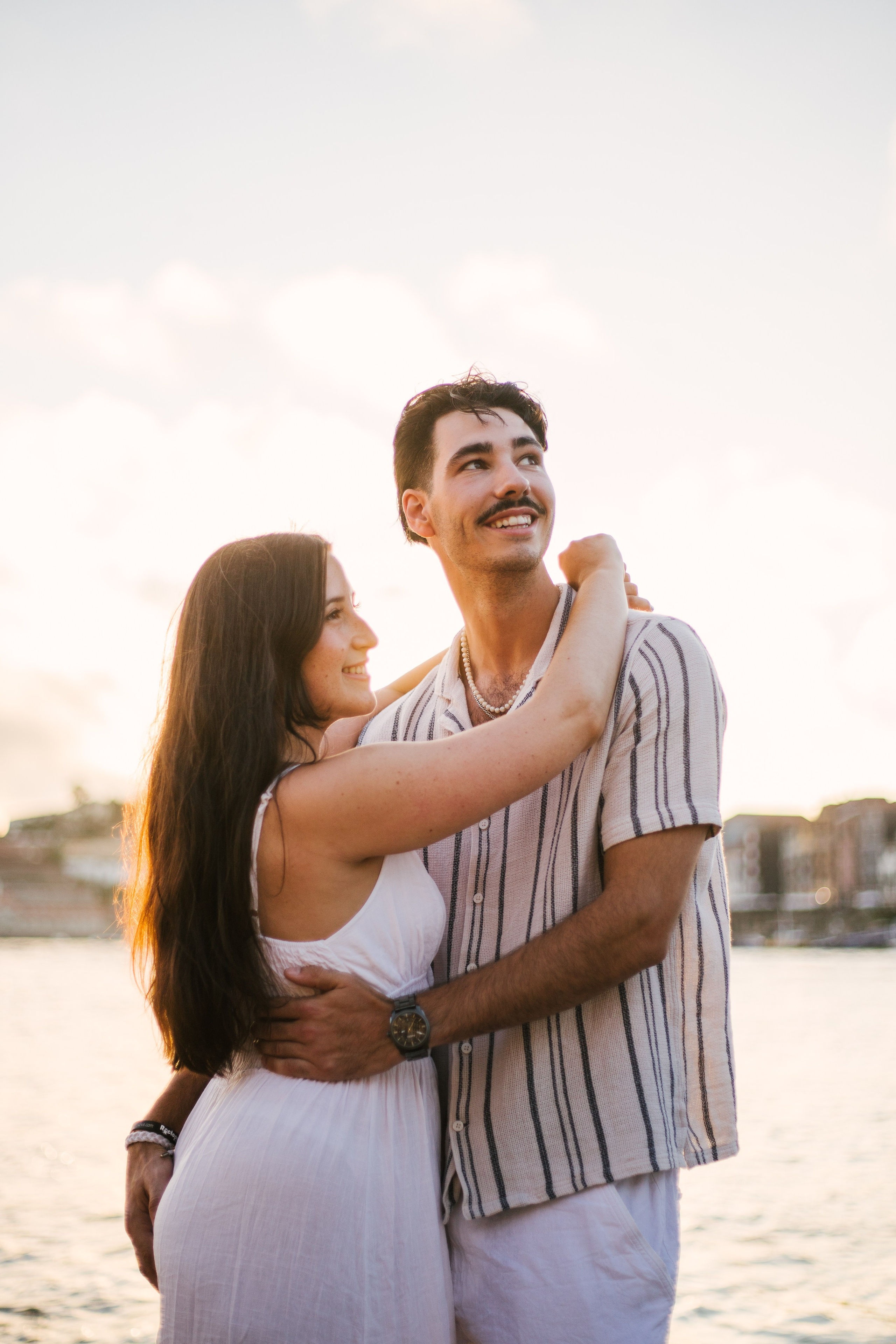 Anabel e Guillaume. Davi Valente