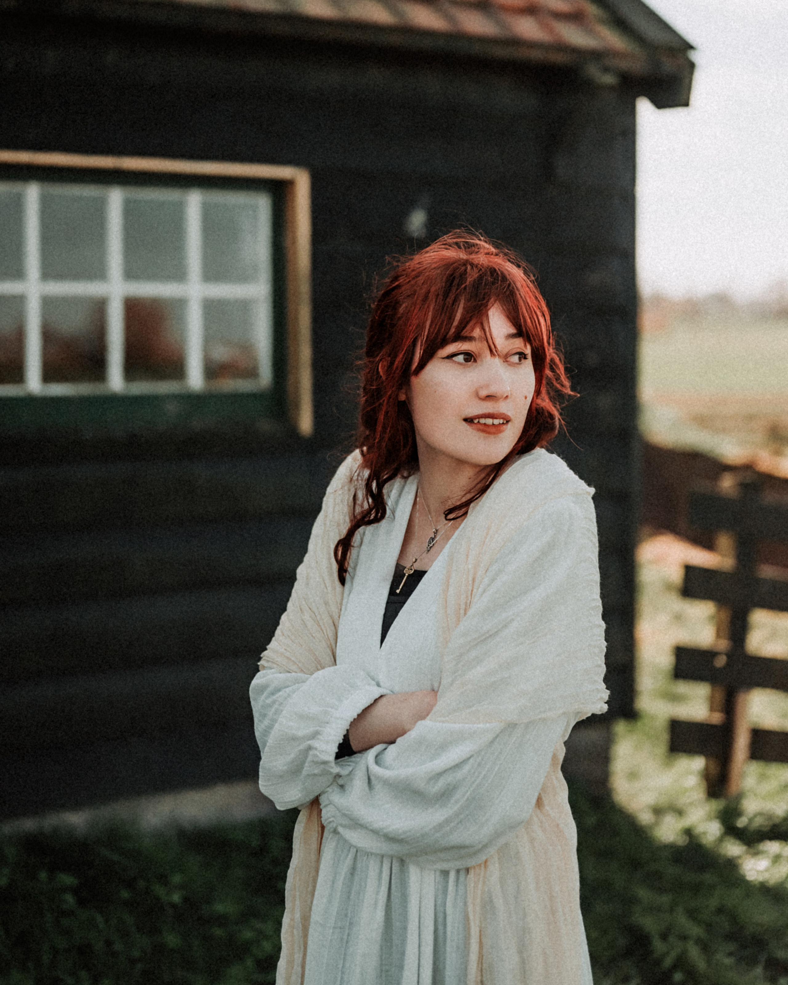 Outdoor Photoshoot with Windmills. Moth & Moss Photography