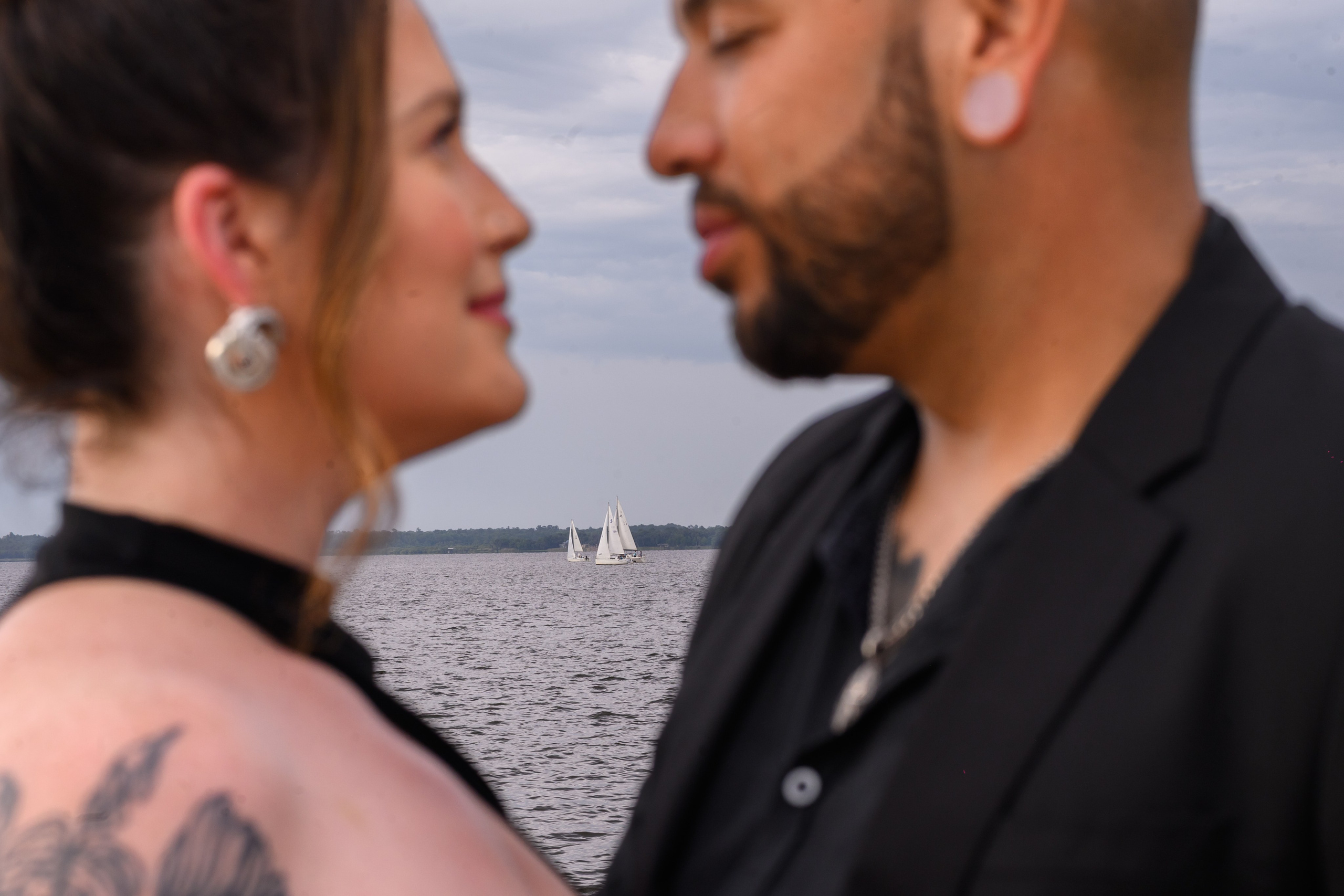 Engagement Session — Downtown Sanford, Florida,