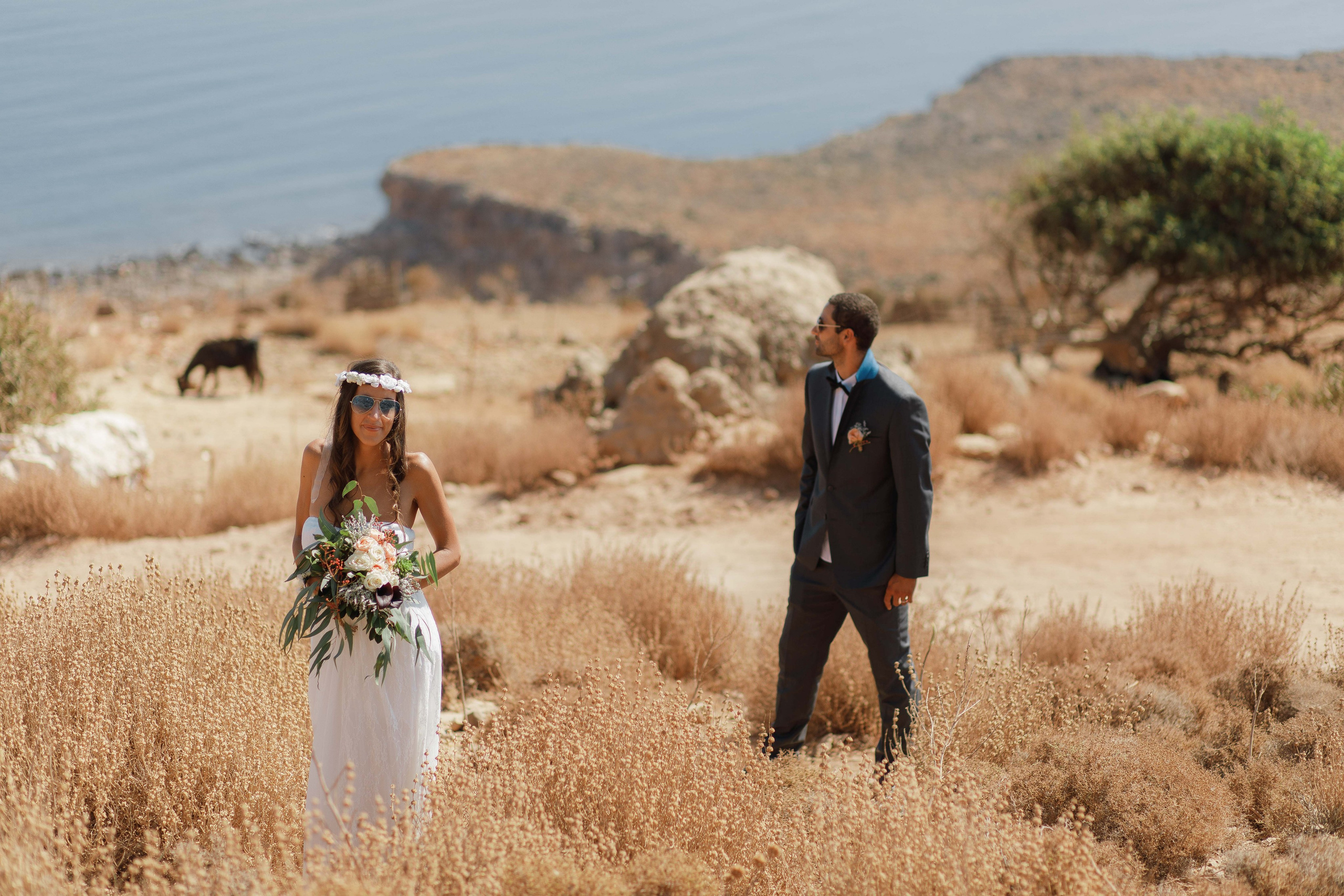 Marino & Steffi, Crete. Denny Savon — Photographer in Santorini | Weddings, Love Stories & Flying Dress