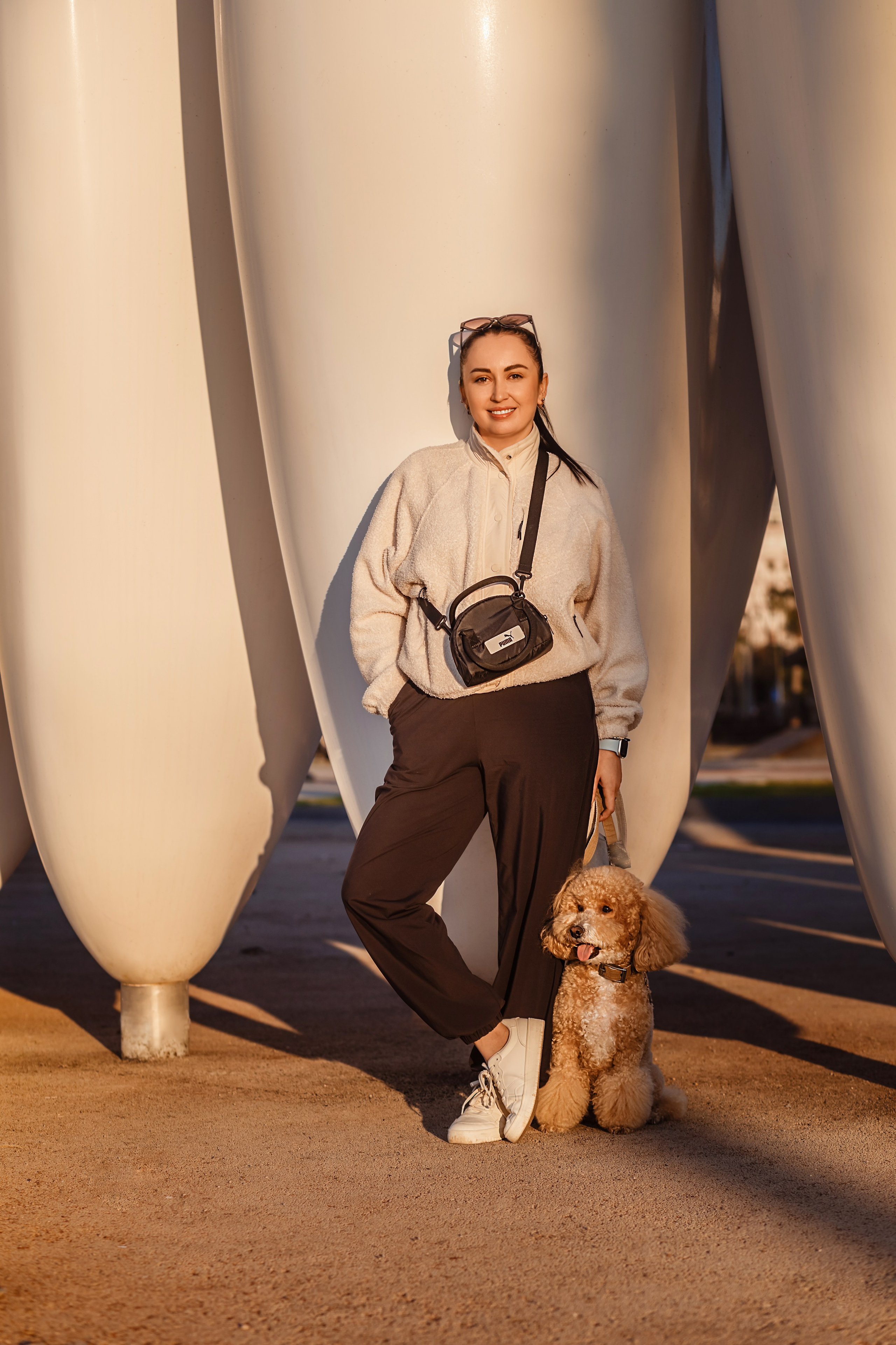 Фотосессия с собакой