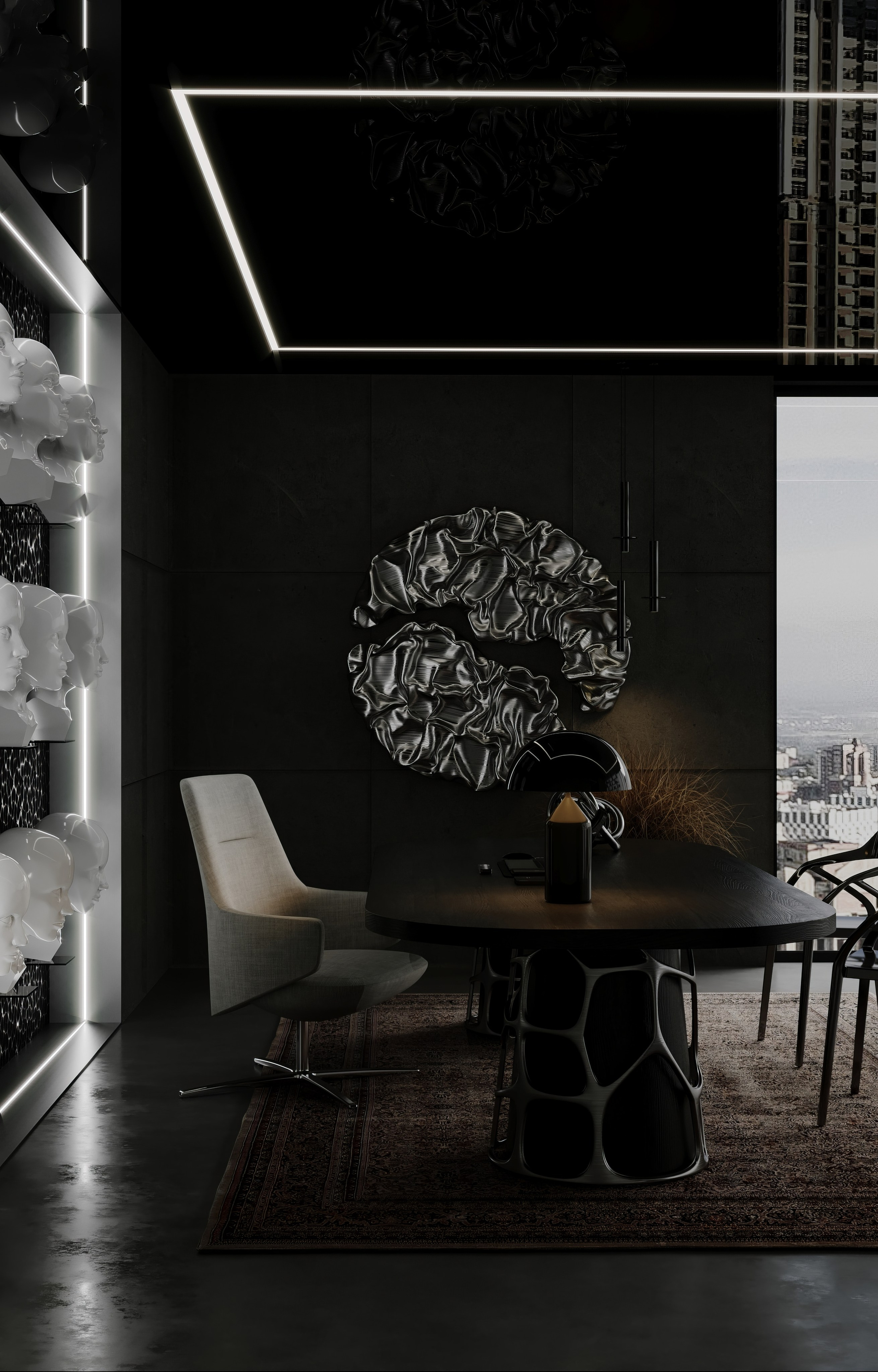 AS [Office design concept]. Anastasia Sorochin| 3d Visualization