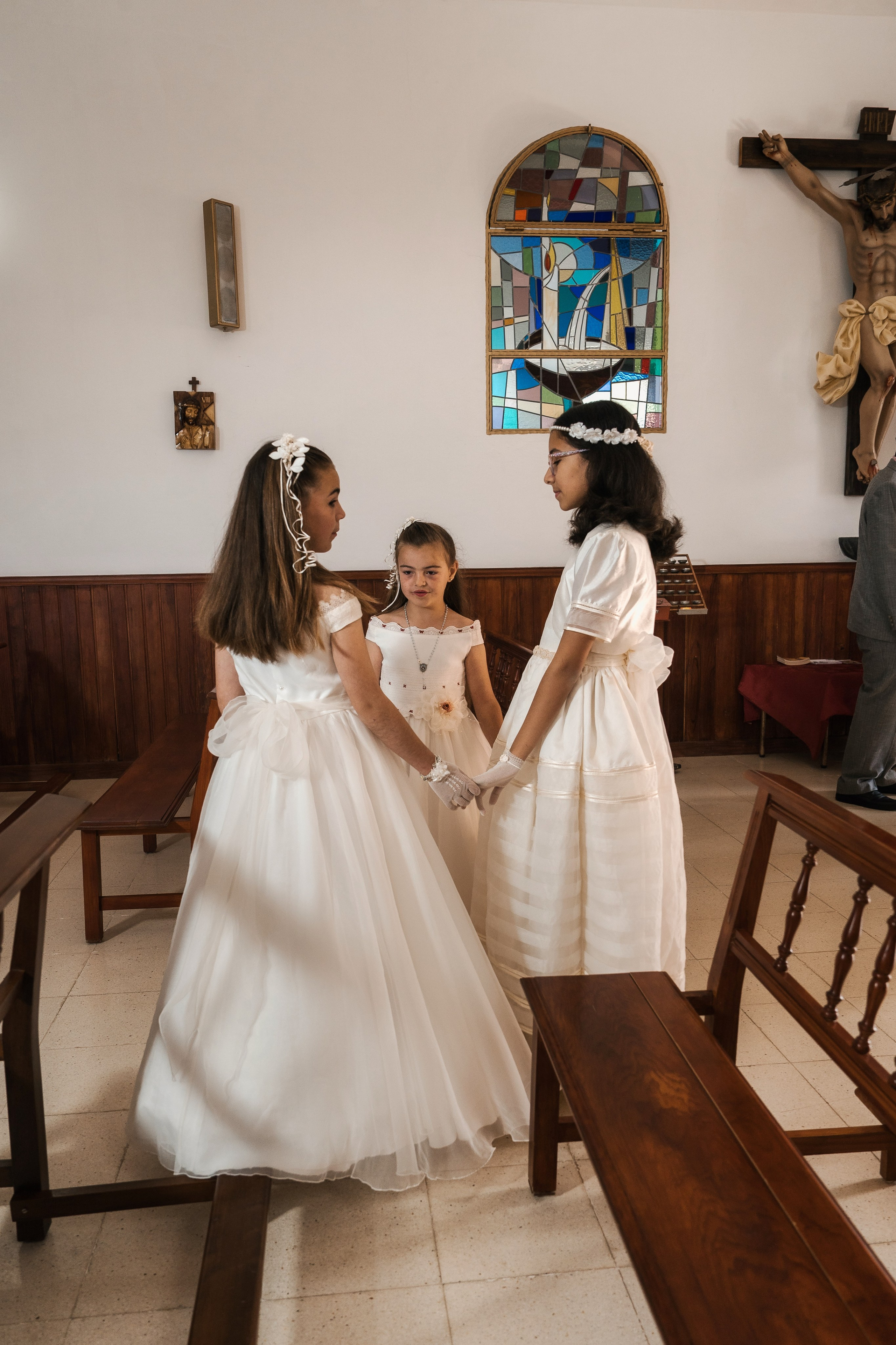 First communion. Professional photography in Tenerife Tania Bonnet